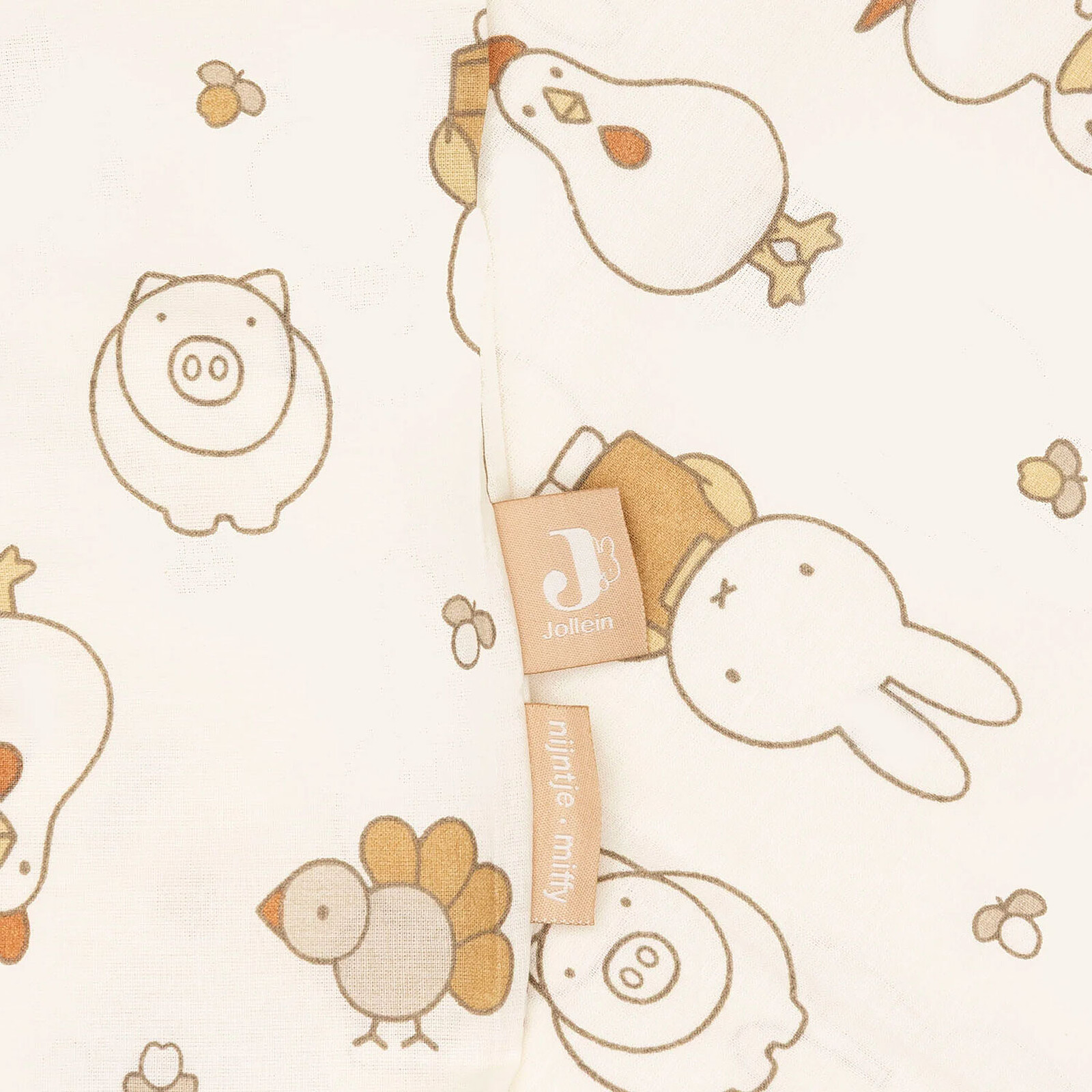 Housse de Couette et Taie Miffy Family Farm - 100 x 140 cm Jollein