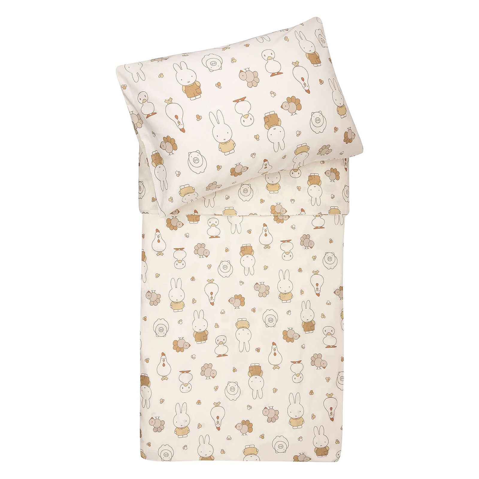 Housse de Couette et Taie Miffy Family Farm - 100 x 140 cm Jollein