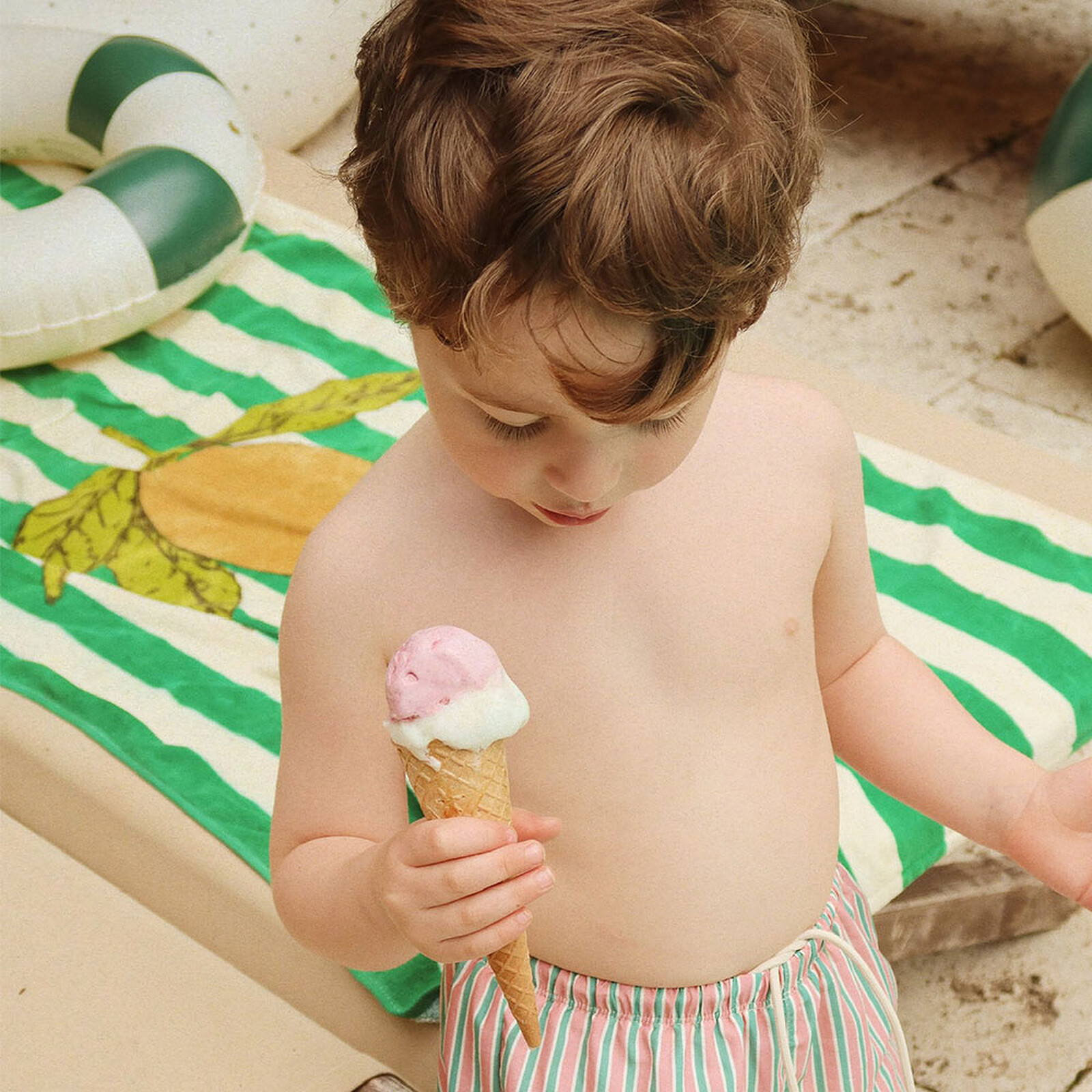 Linge et sortie de bain