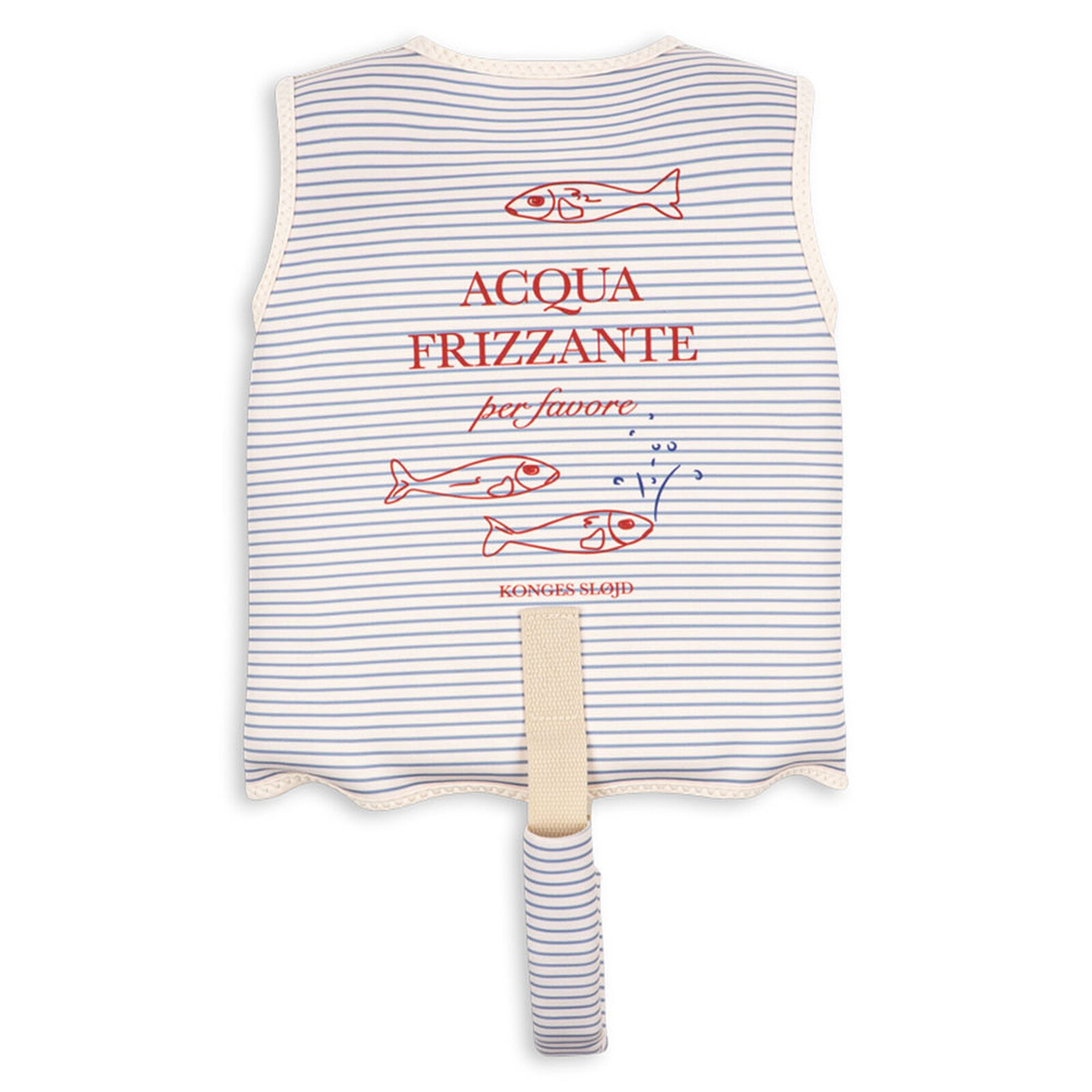 Gilet de Nage Ellis Stripe Bluie - 2/3 Ans Konges Sløjd
