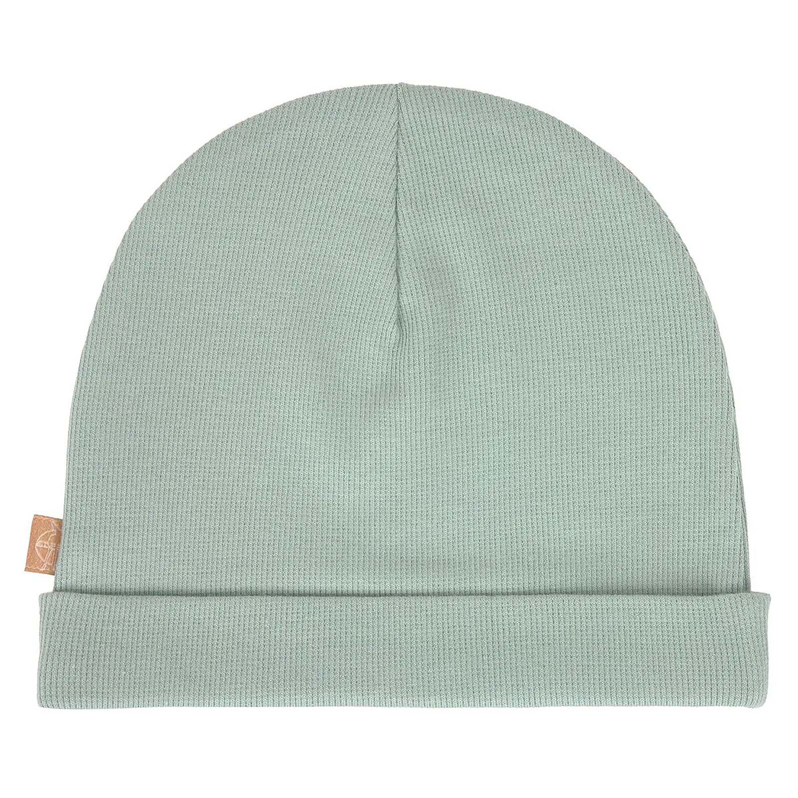 Beanie Côtelé Tiny Team Vert Granite - 0/2 Mois LÄSSIG