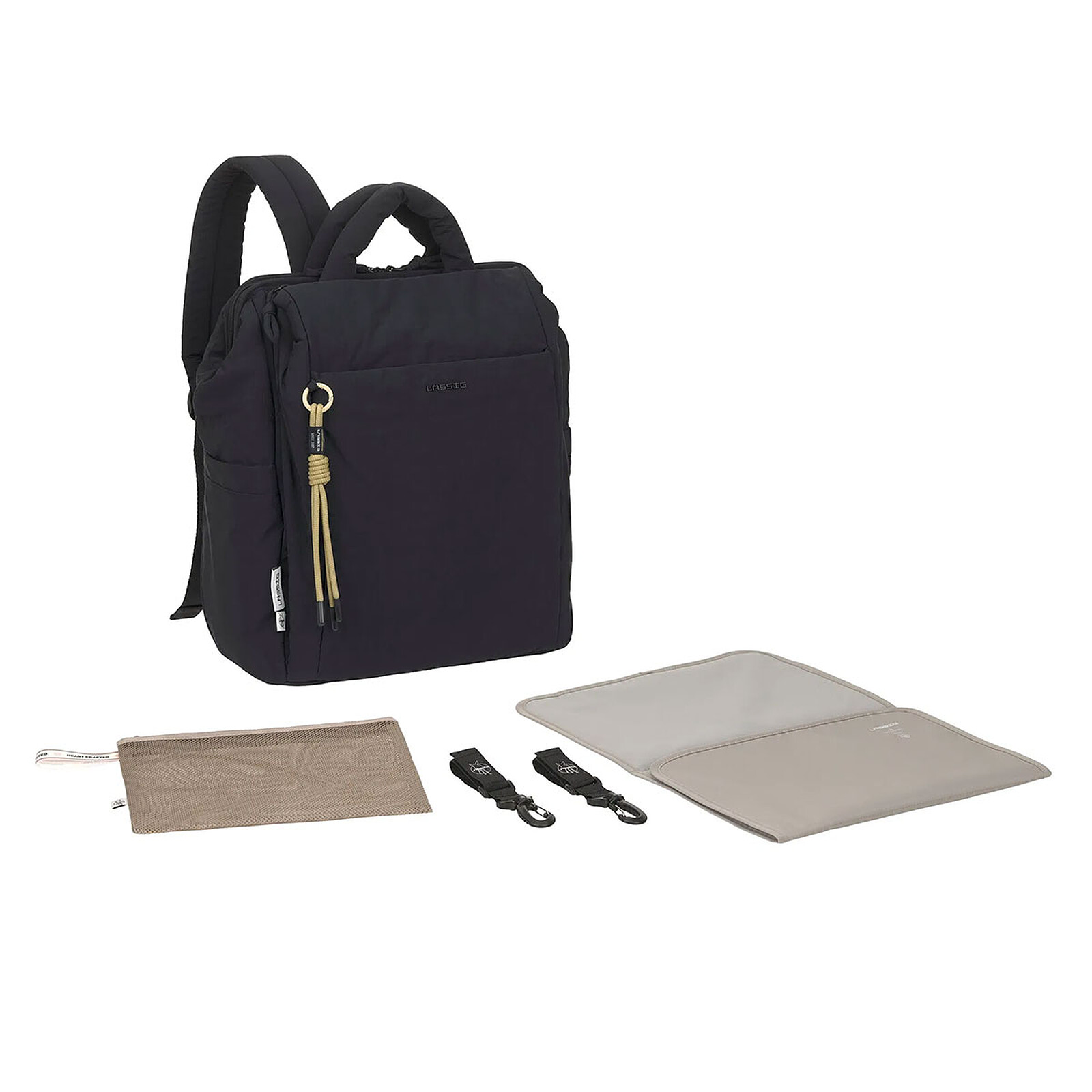 Sac à Dos à Langer Minoa - Noir LÄSSIG