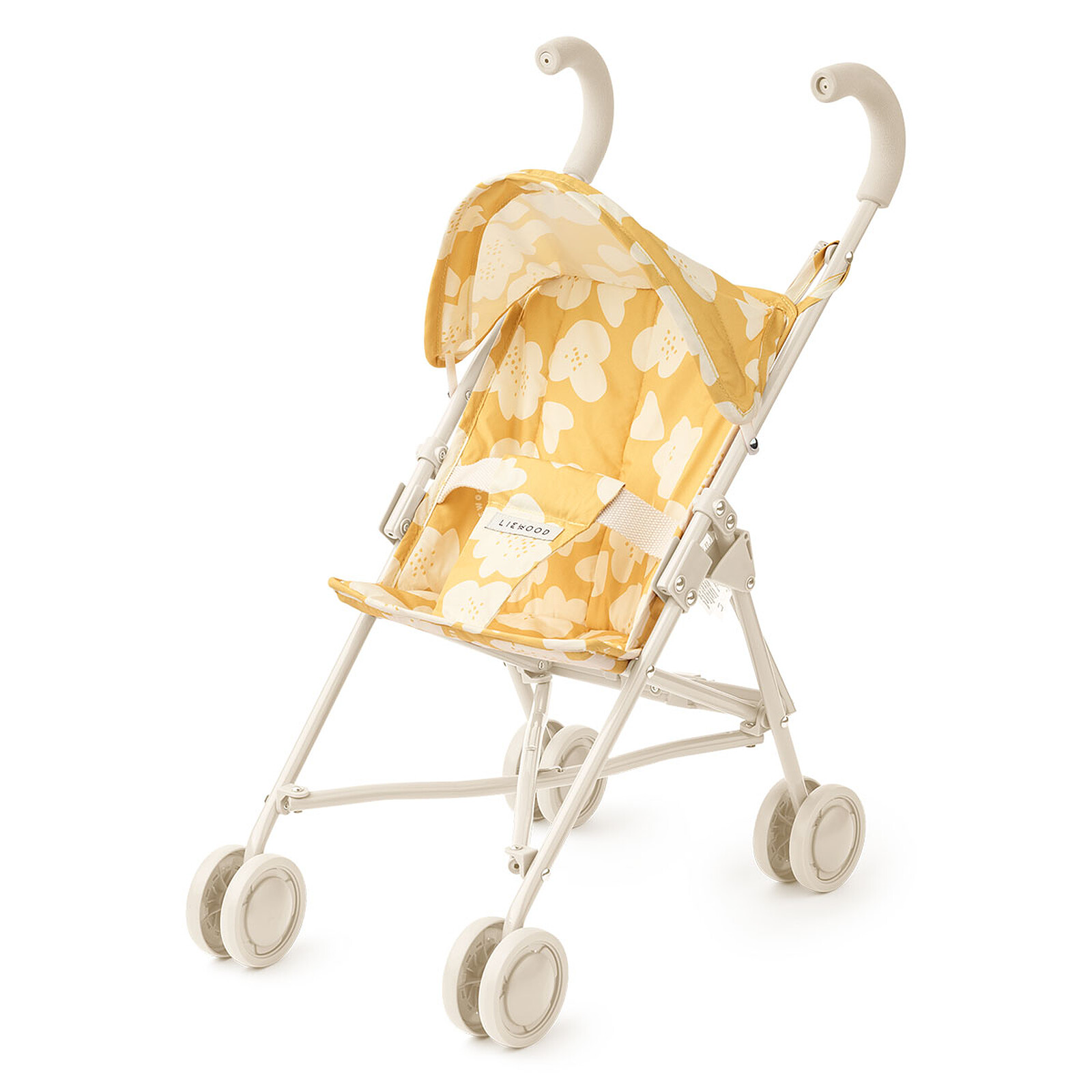 Poussette pour Poupée Elsie - Flower Lemon Yellow Liewood