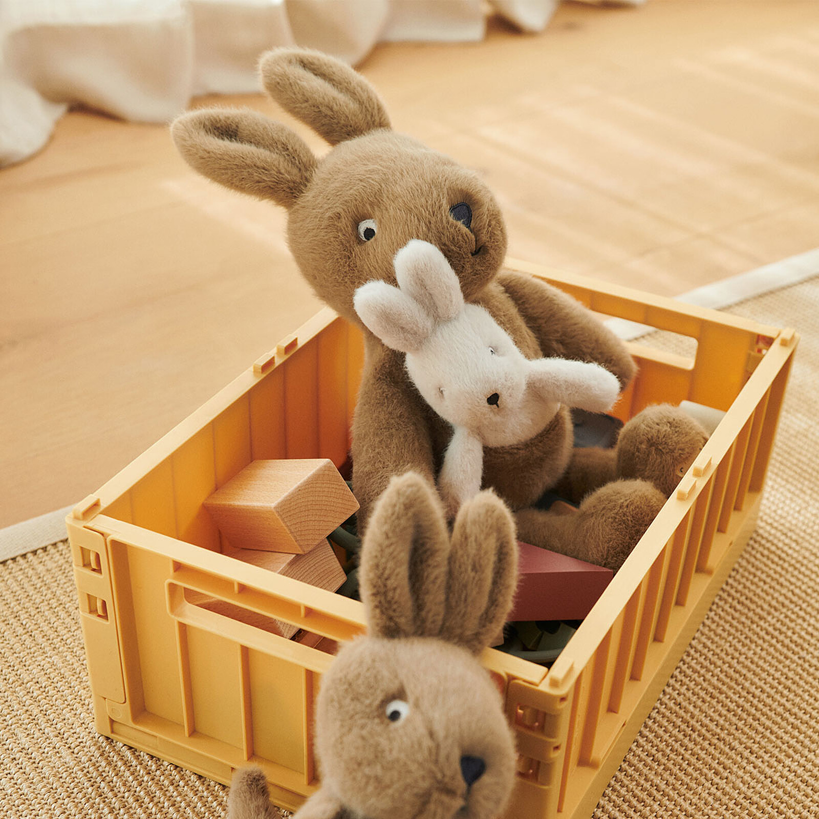 Avis Peluche Kelly Kangaroo Maman et Bébé - Dune