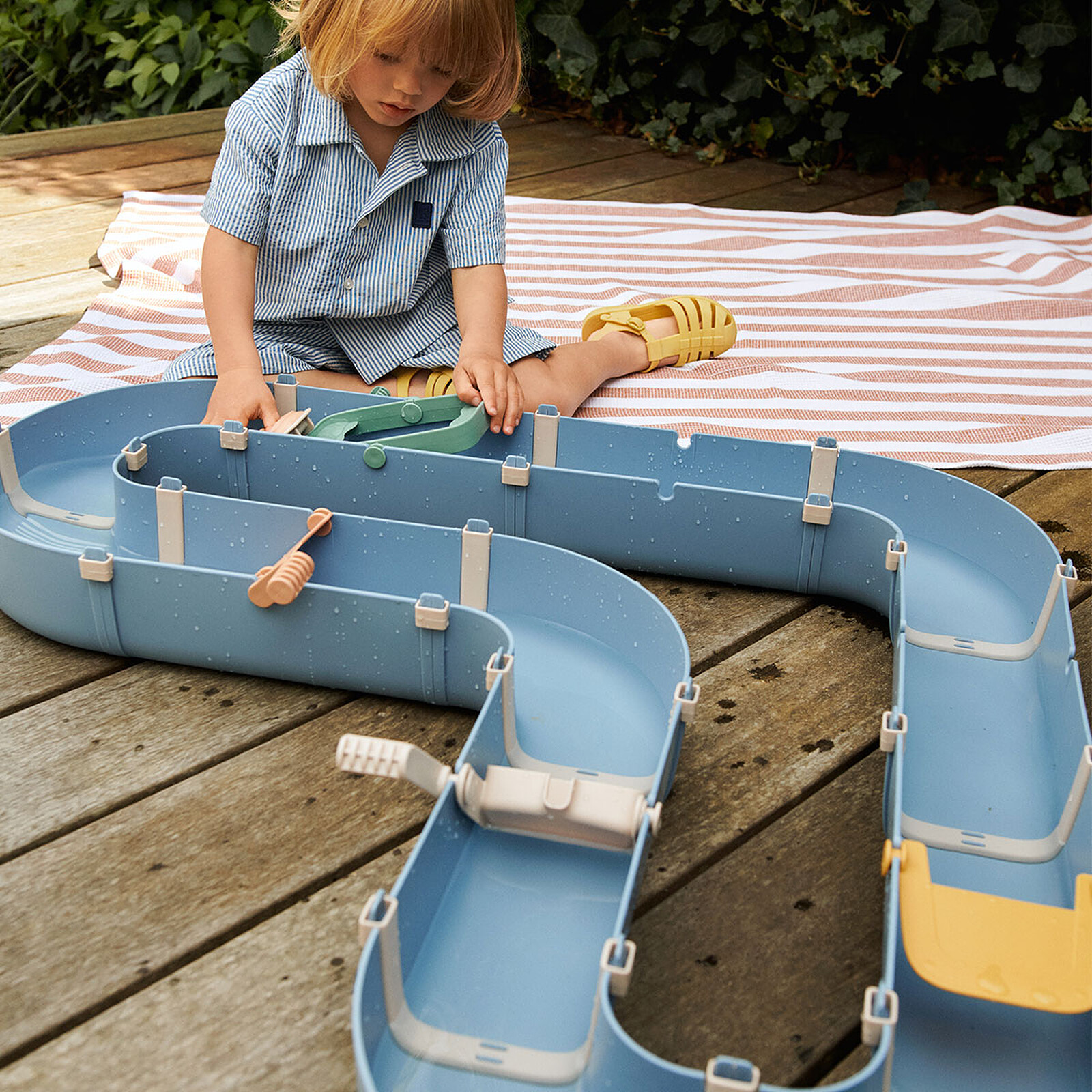 Avis Circuit d'Eau Cassian - Beach Blue Multi Mix