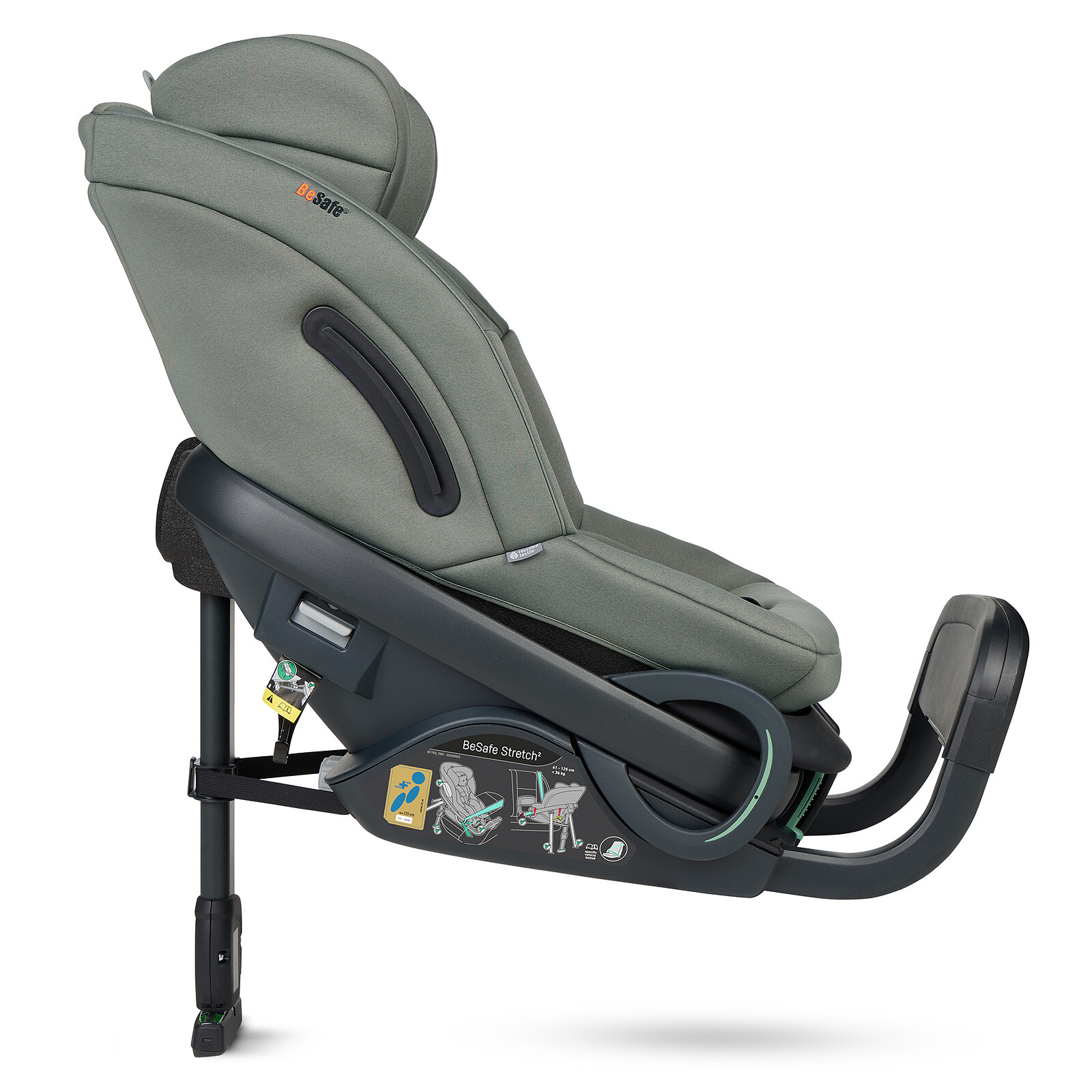 Siège Auto Stretch² i-Size Groupe 0/1/2 - Meadow Green Soft Breeze BeSafe