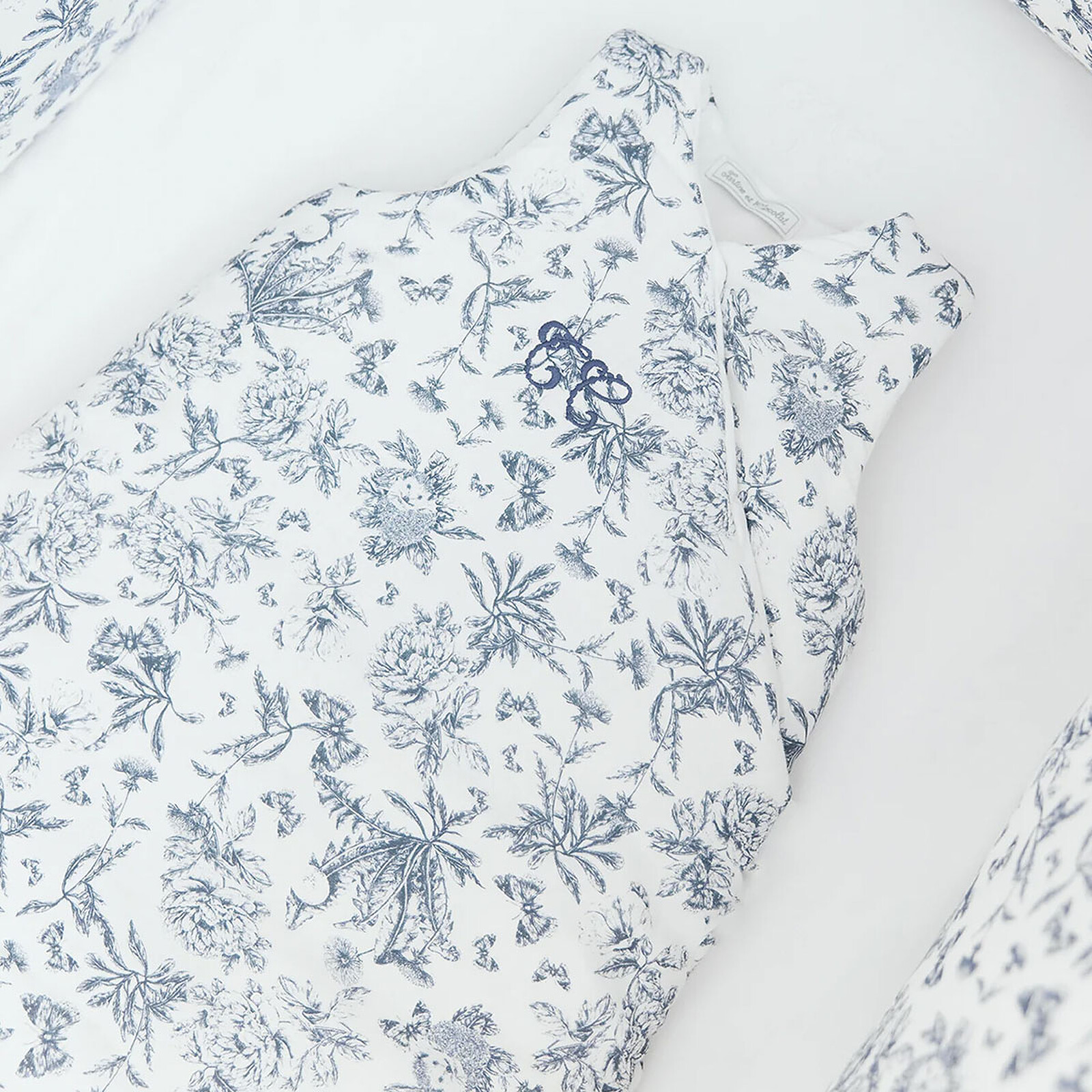 Avis Gigoteuse Mi-saison Toile de Jouy Bleu - 6/18 Mois