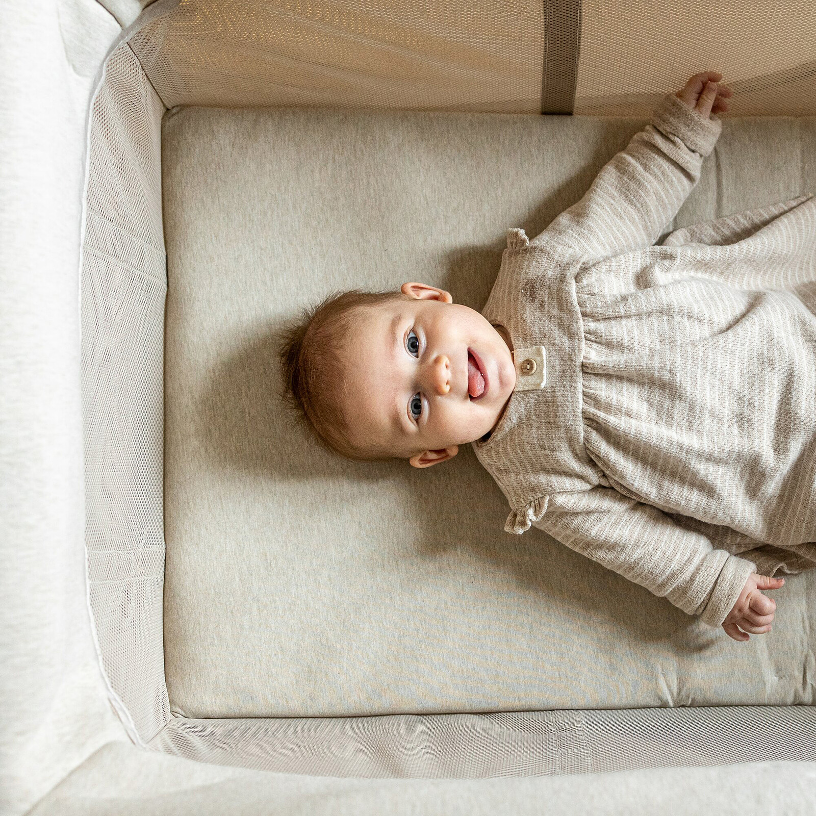 Avis Lit Prapluie 3-en-1 Eazy Sleep - Heather Clay