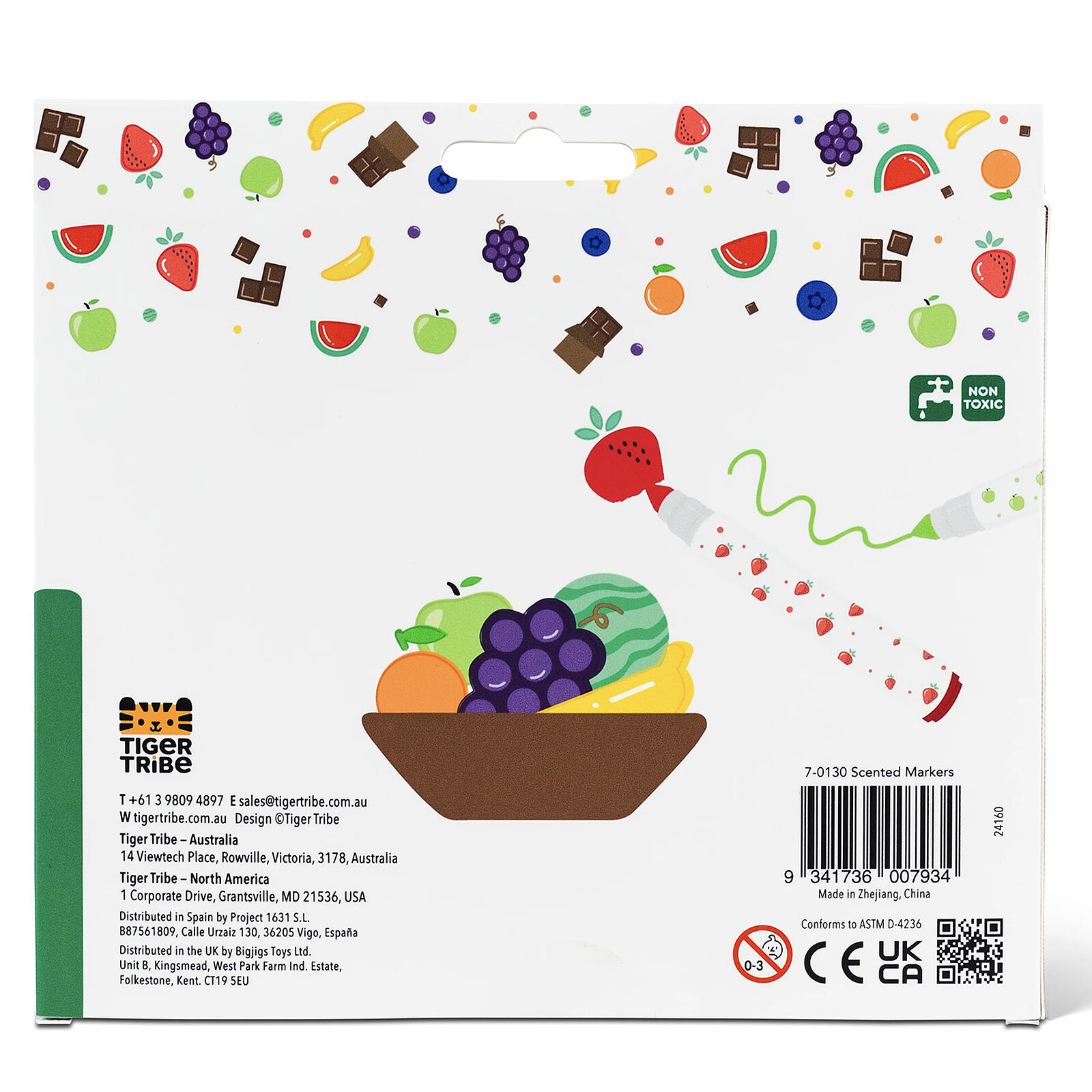 Lot de 8 Feutres Parfumés pas cher