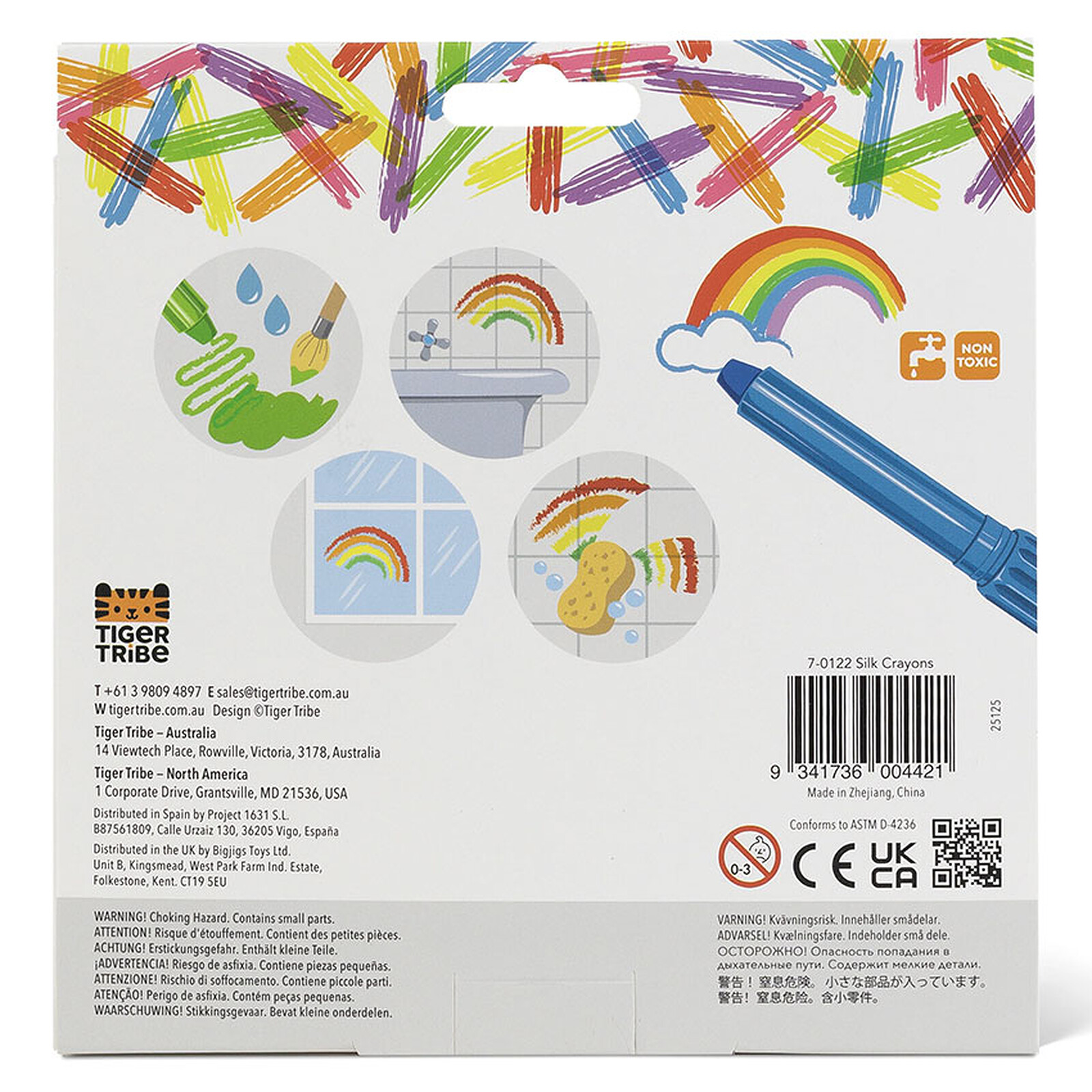 Achat Lot de 8 Crayons de Soie