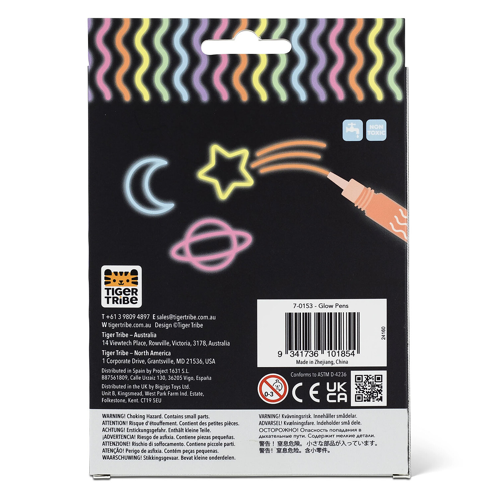 Avis Lot de 6 Stylos Lumineux