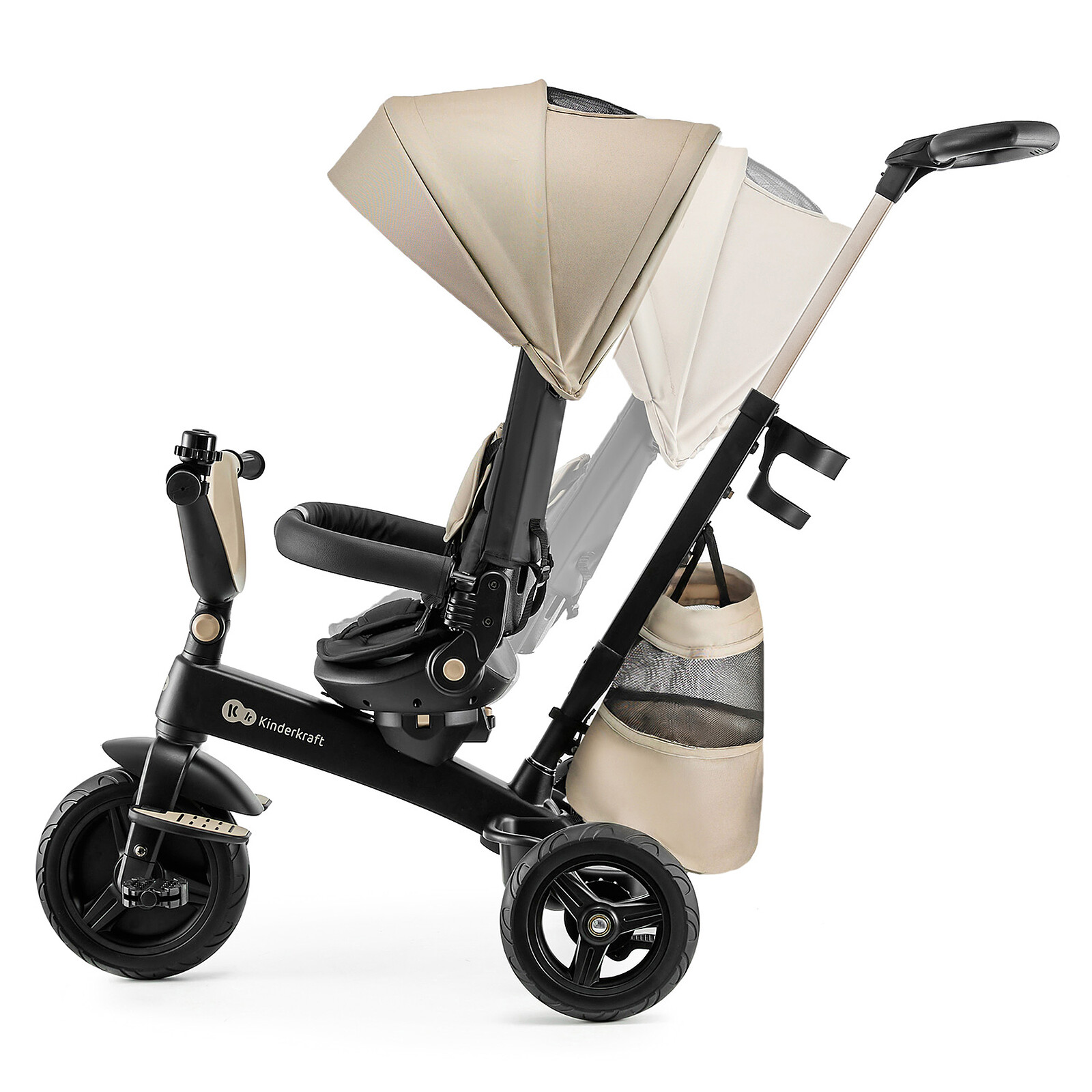 Tricycle EASYTWIST - Beige pas cher