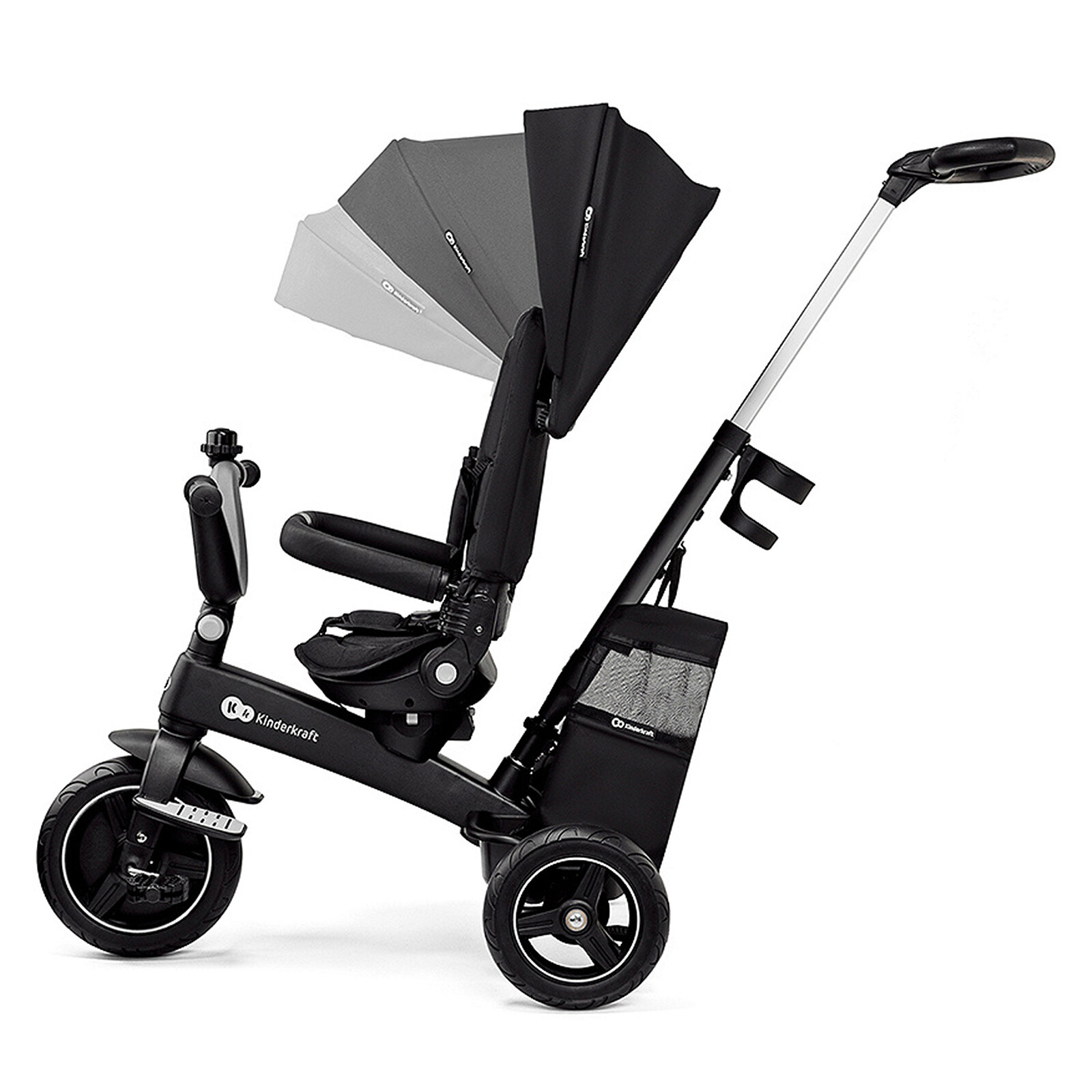 Tricycle EASYTWIST - Noir pas cher