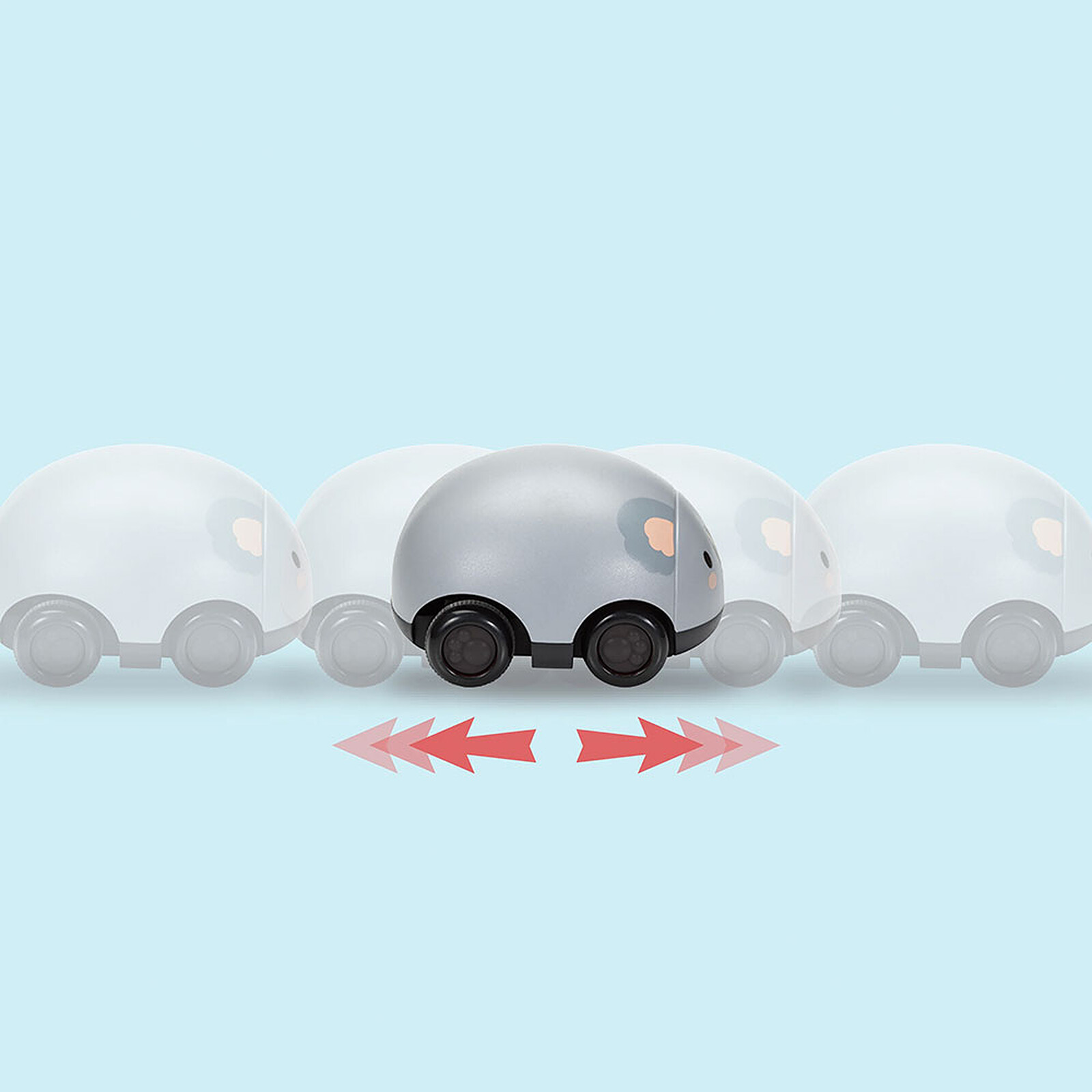 Avis Lot de 2 Véhicules à Friction Zoomies - Koala et Porc-épic