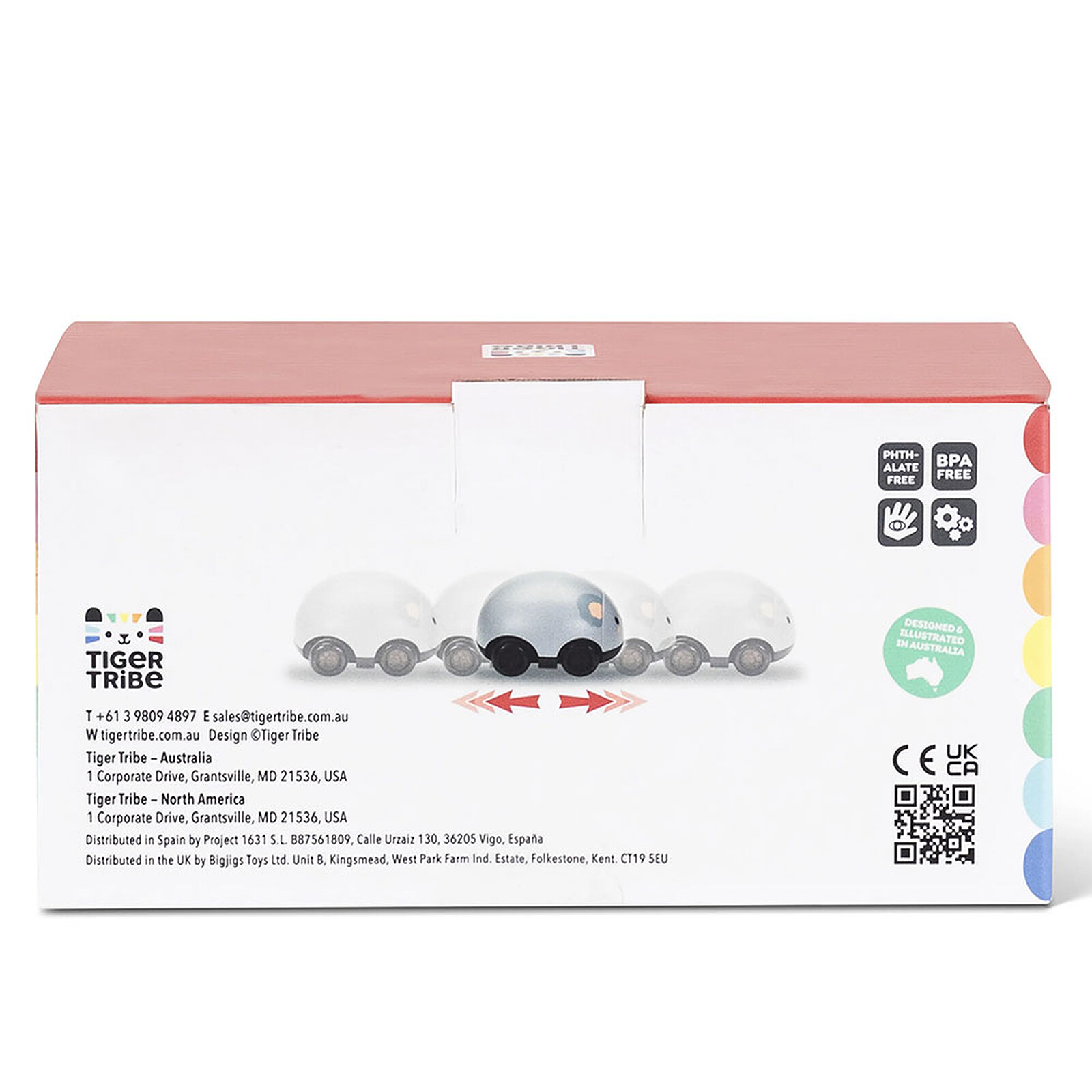 Lot de 2 Véhicules à Friction Zoomies - Koala et Porc-épic pas cher