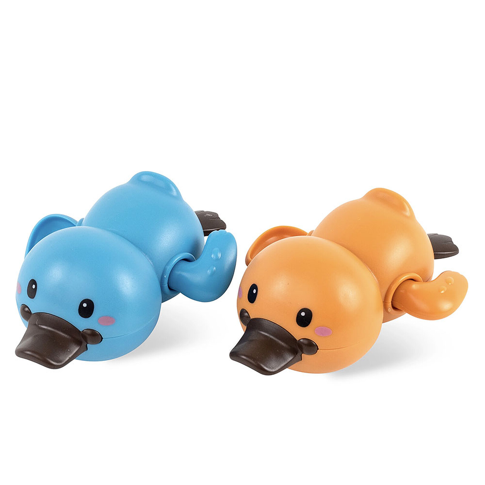 Lot de 2 Ornithorynques de Bain Nageurs Tiger Tribe