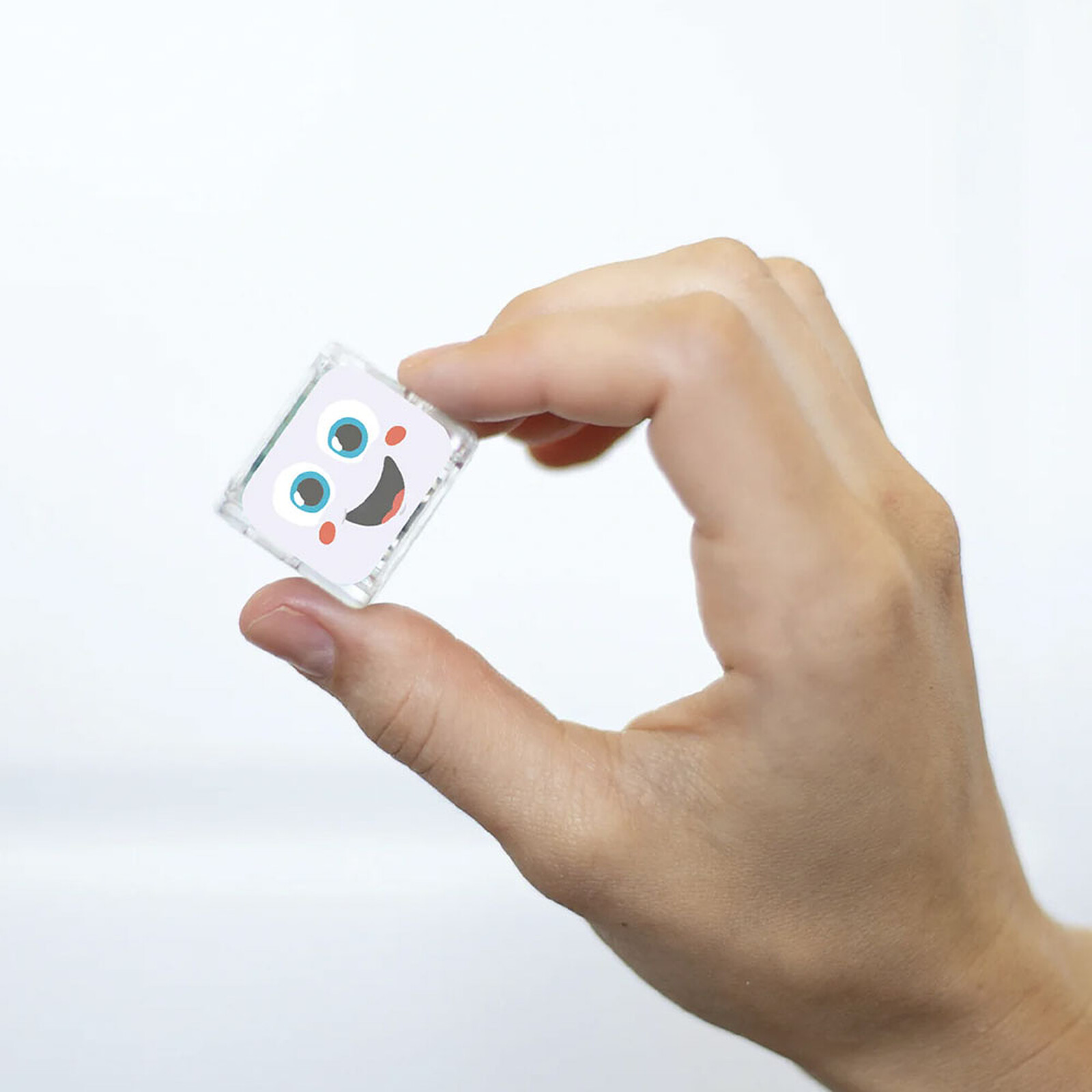 Lot de 4 Cubes Lumineux - Party Blanc Glo Pals