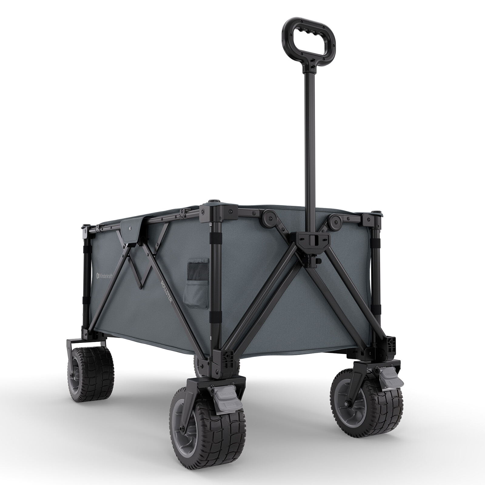 Chariot ROLLSTER - Gris Kinderkraft
