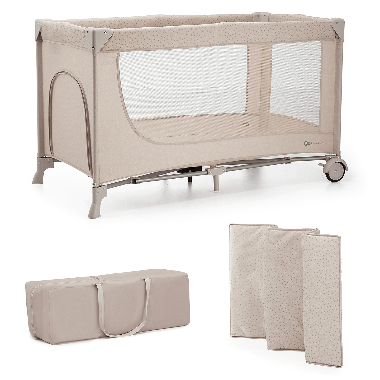 Lit Parapluie JOY 2 - Beige Kinderkraft