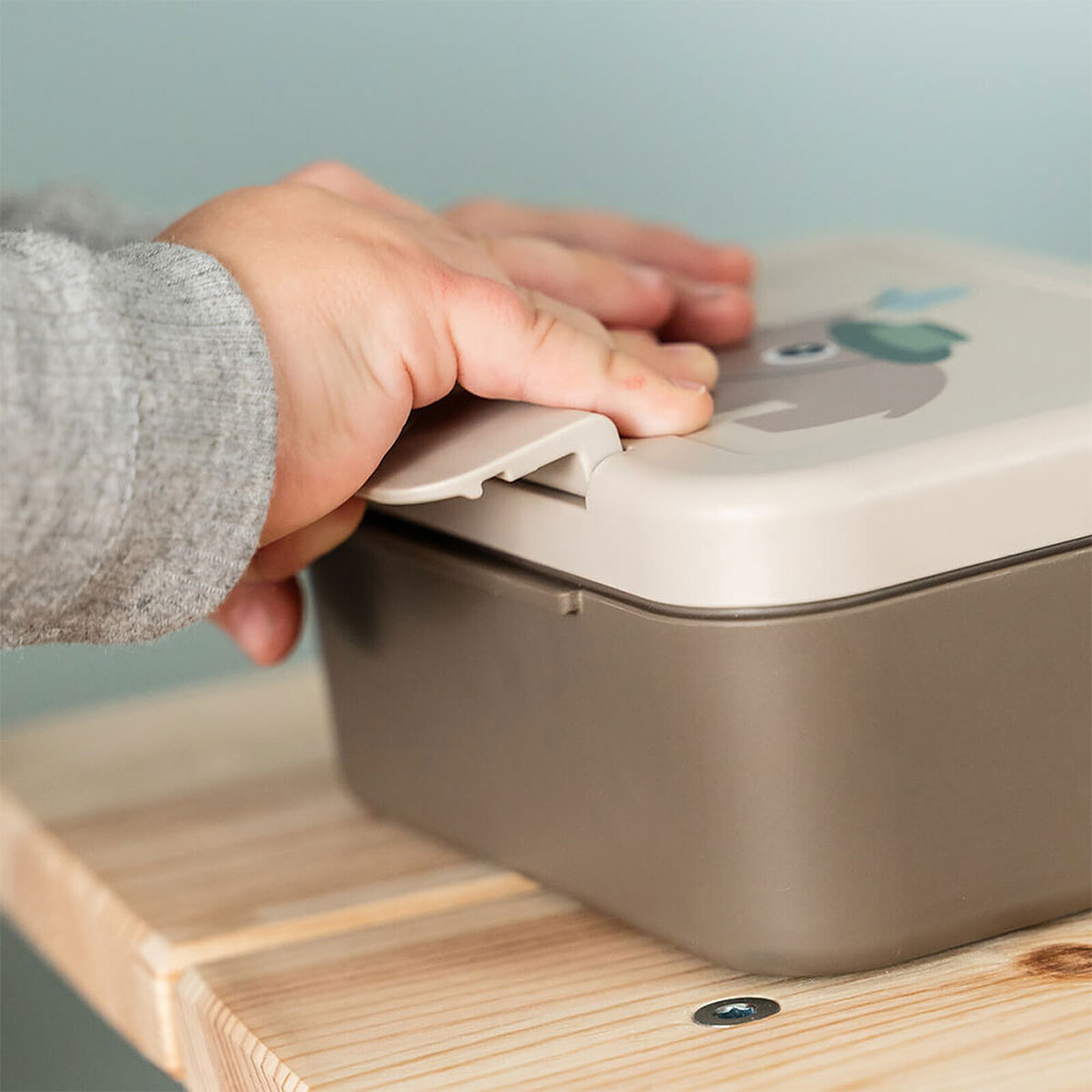 Boîte à Goûter - Tiny Trails Sable  pas cher
