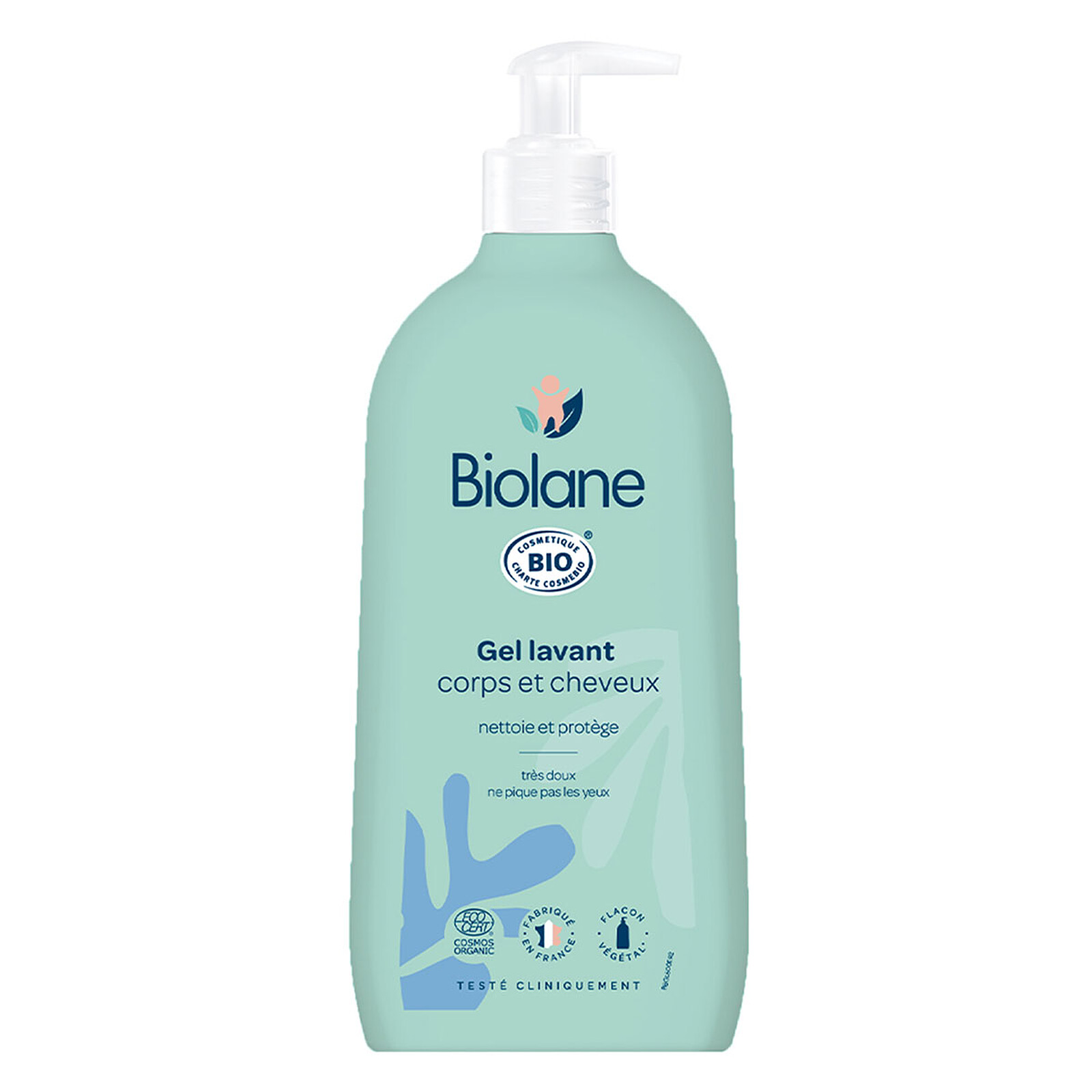 Gel Lavant Corps et Cheveux Biologique - 500 ml Biolane