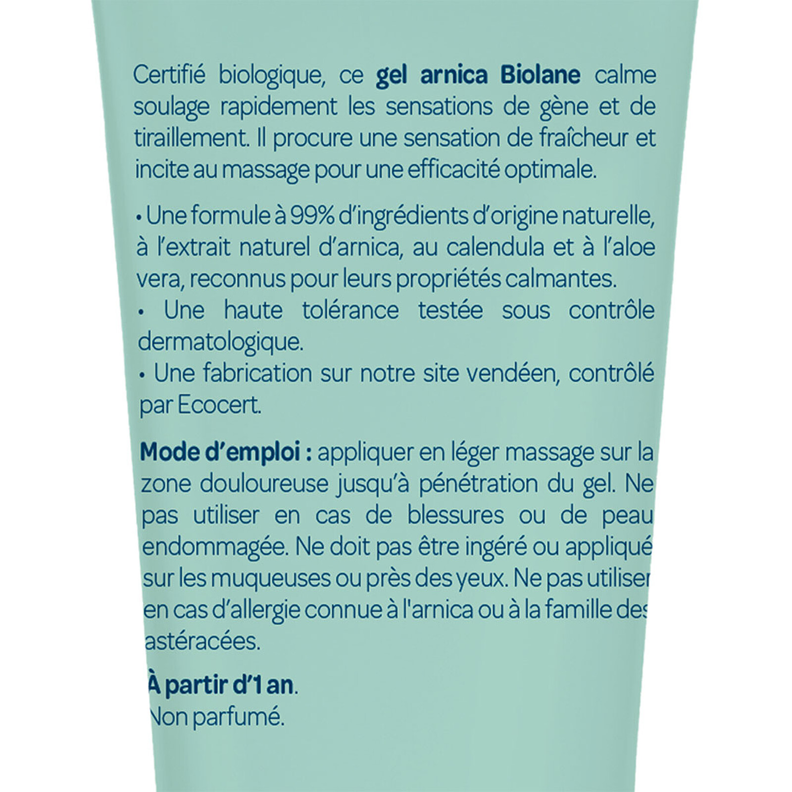 Gel Arnica Biologique - 20 ml Biolane
