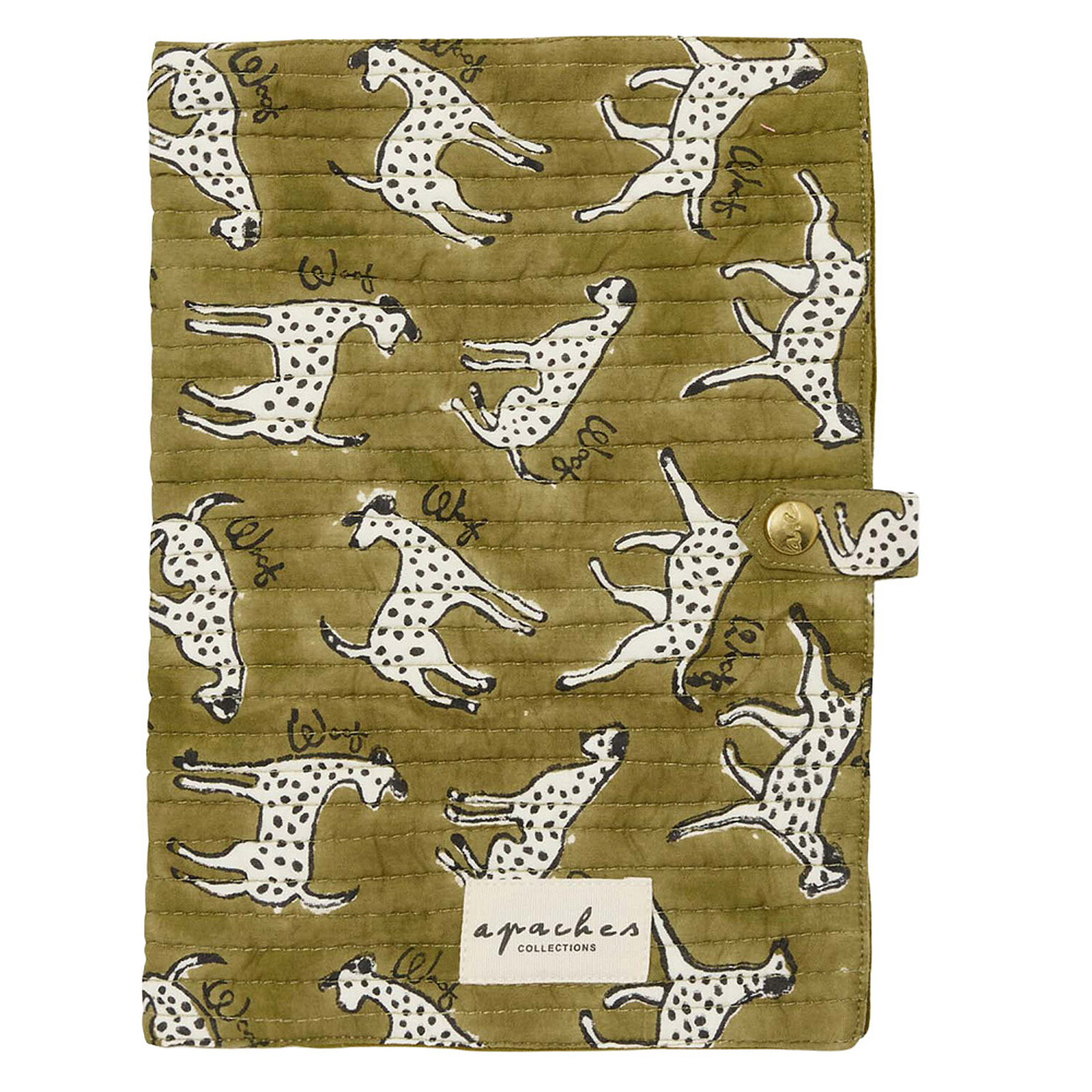 Protège-carnet de Santé Bimale Pongo - Khaki Apaches