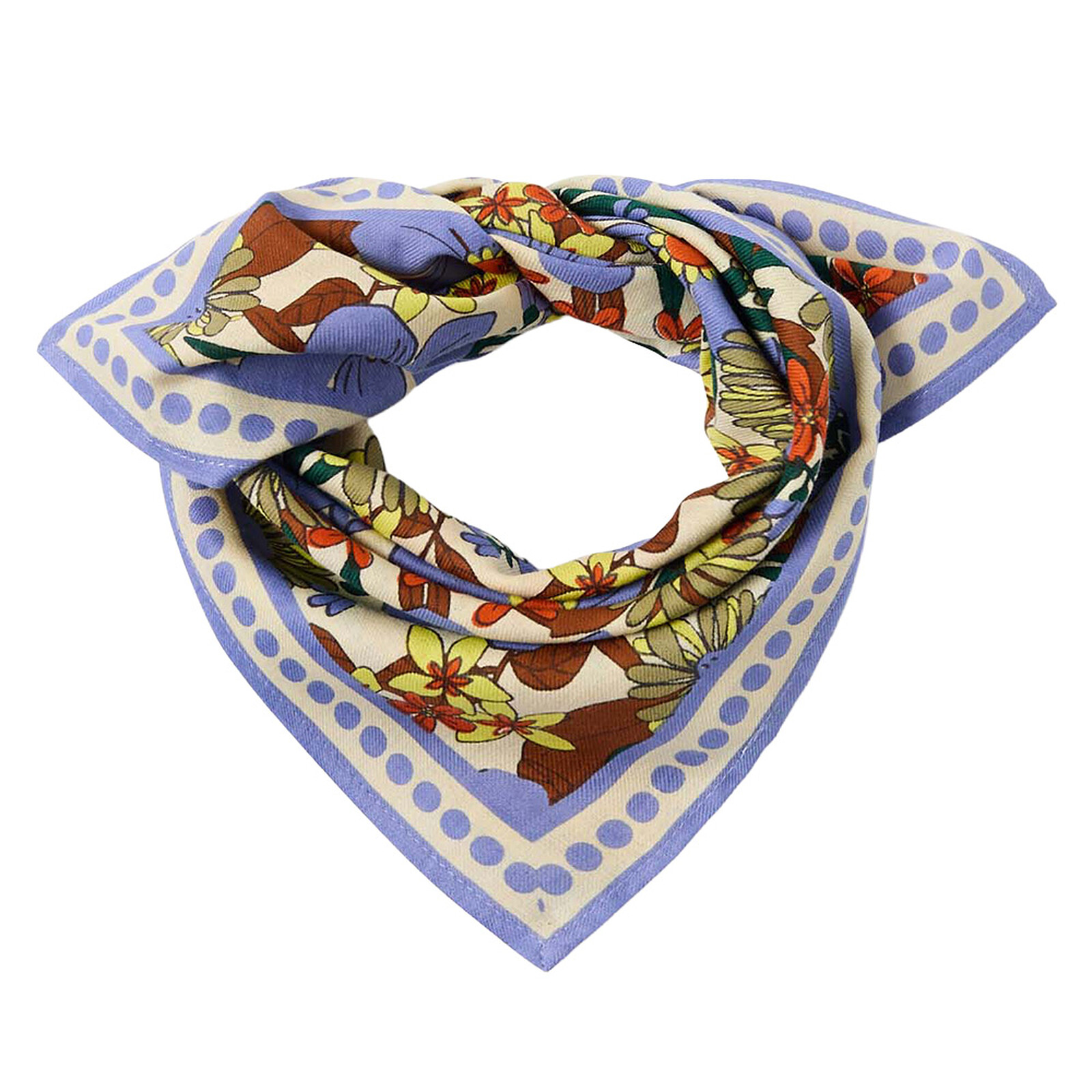 Small Foulard Manika Bouquet - Iris Apaches