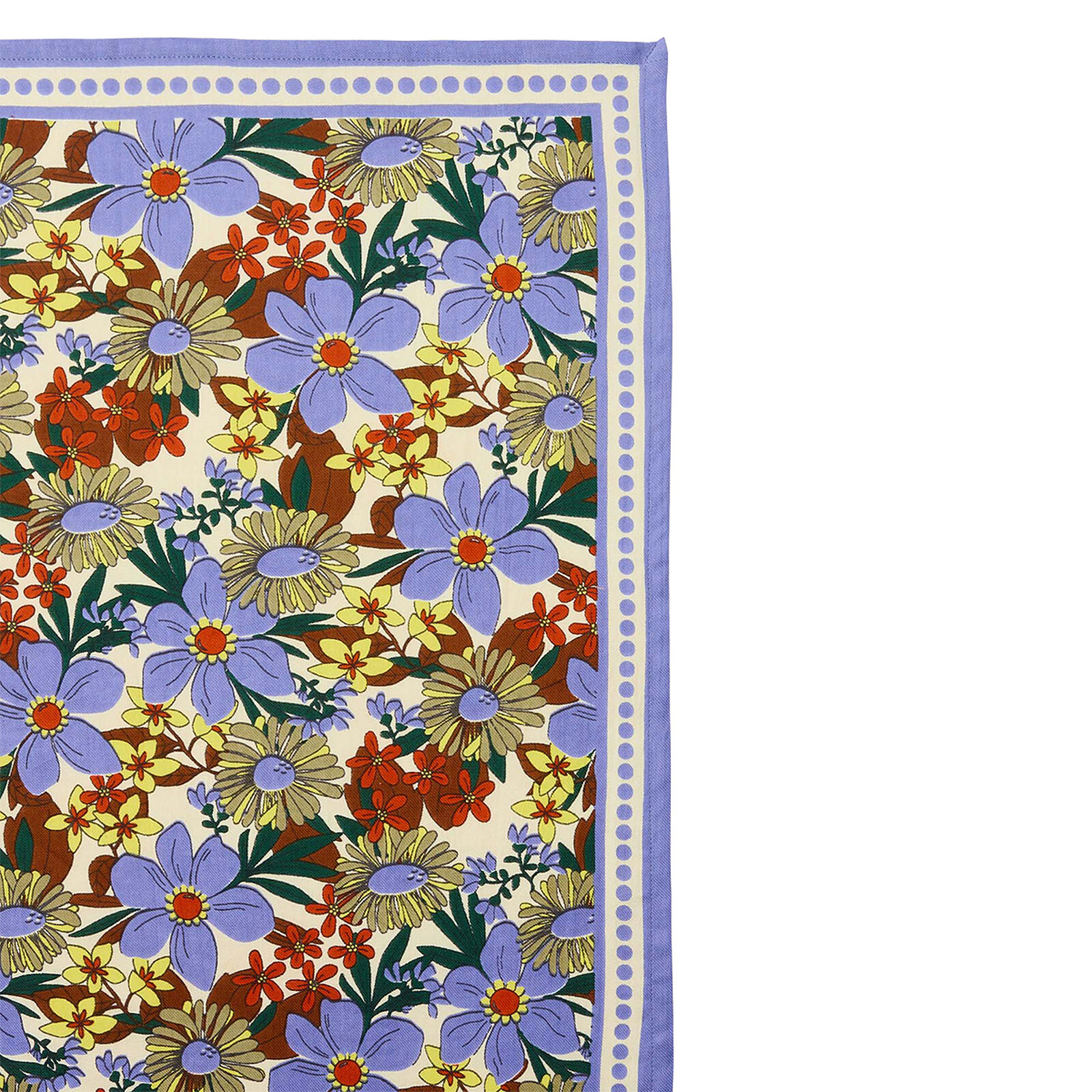 Big Foulard Latika Bouquet - Iris Apaches