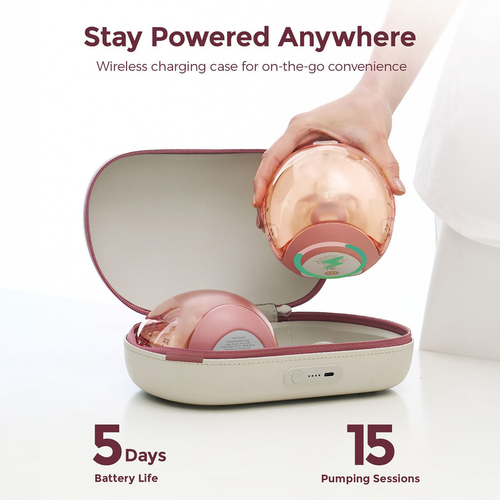 Achat Tire-lait Air 1 Double - Rouge