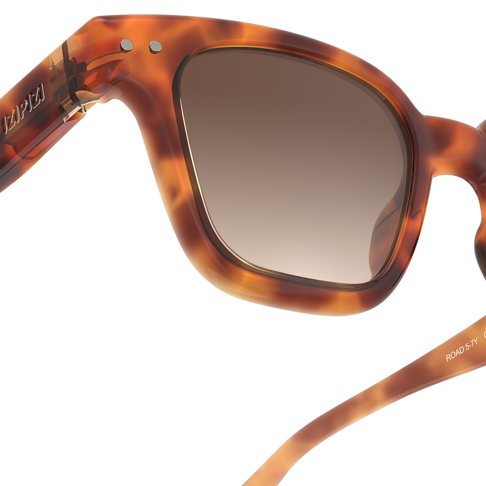 Lunettes de Soleil Kids #Road x Bonpoint 5/7 Ans - Glossy Havane IZIPIZI