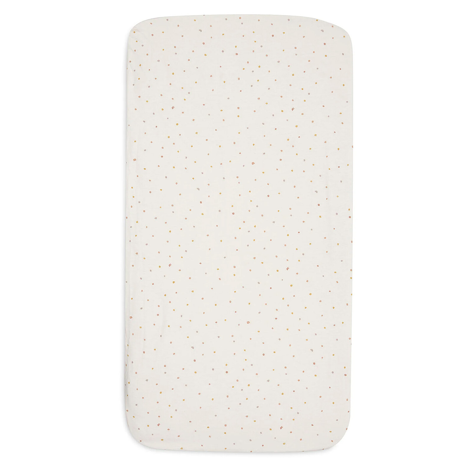 Drap Housse Berceau et Cododo Jersey Kangaroots Dusty Dots - 40-50 x 80-90 cm Jollein