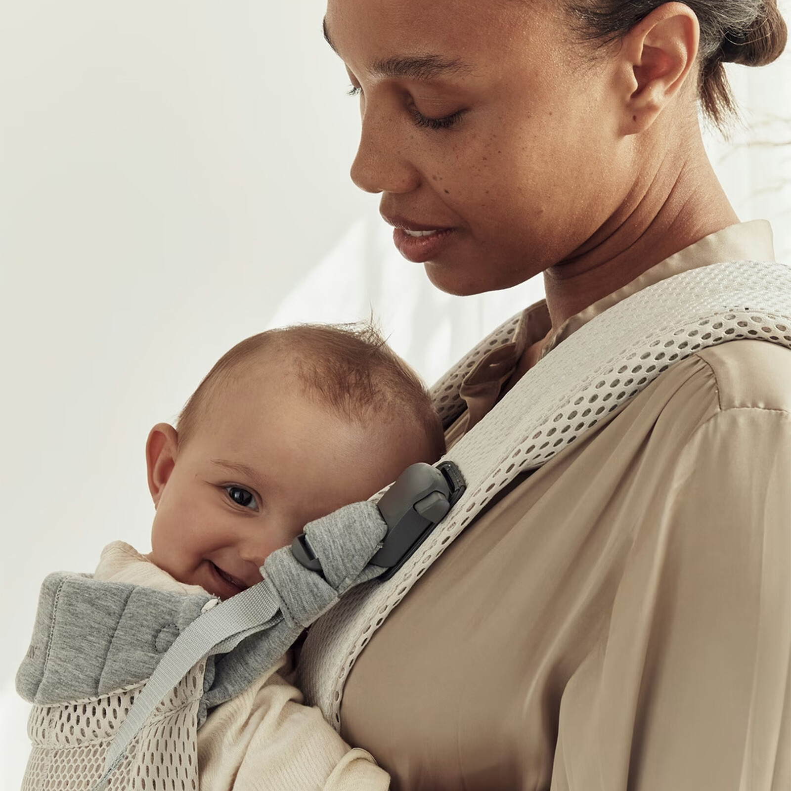 Avis Porte-bébé Harmony 3D Mesh - Crème