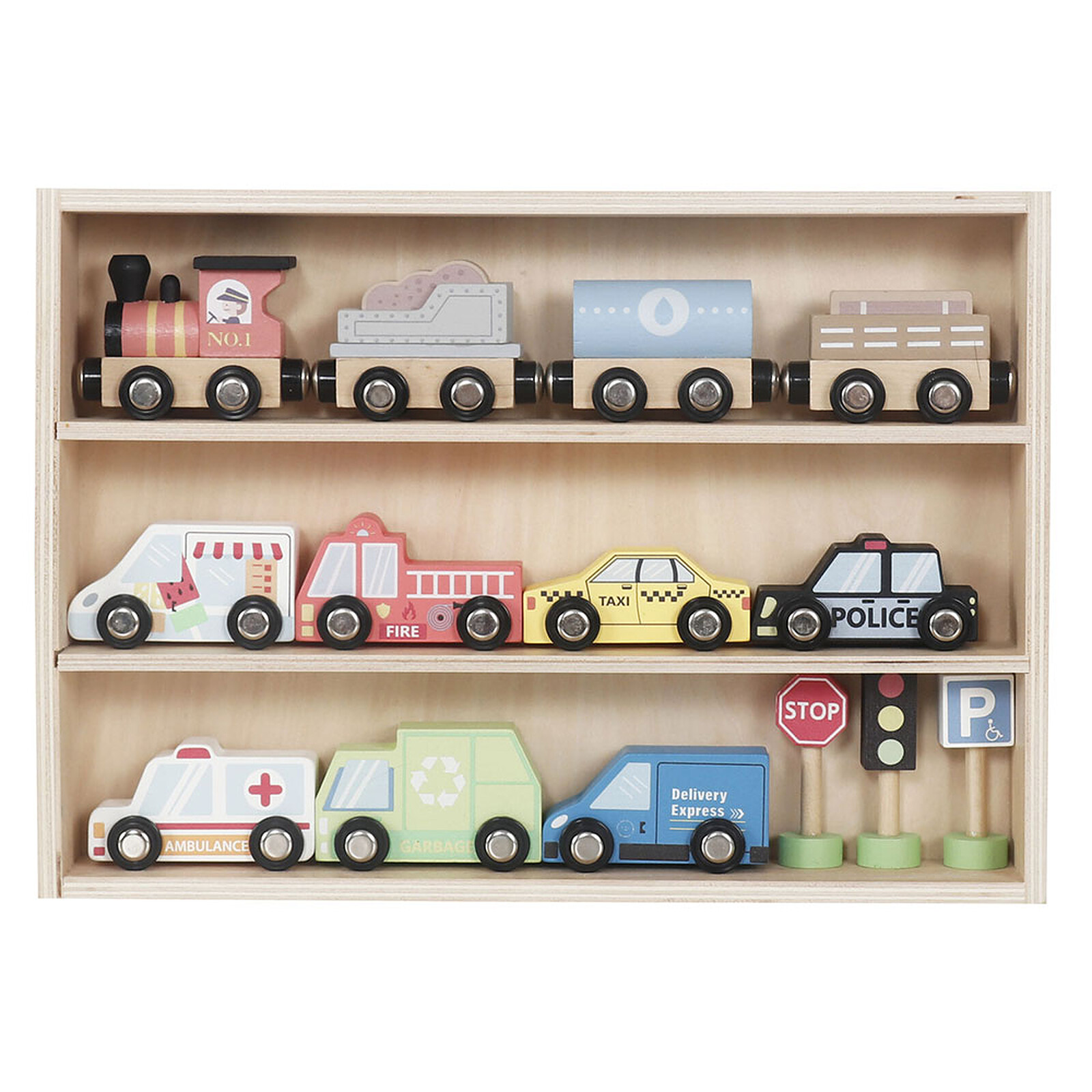 Set Véhicules et Tapis  Amadeus