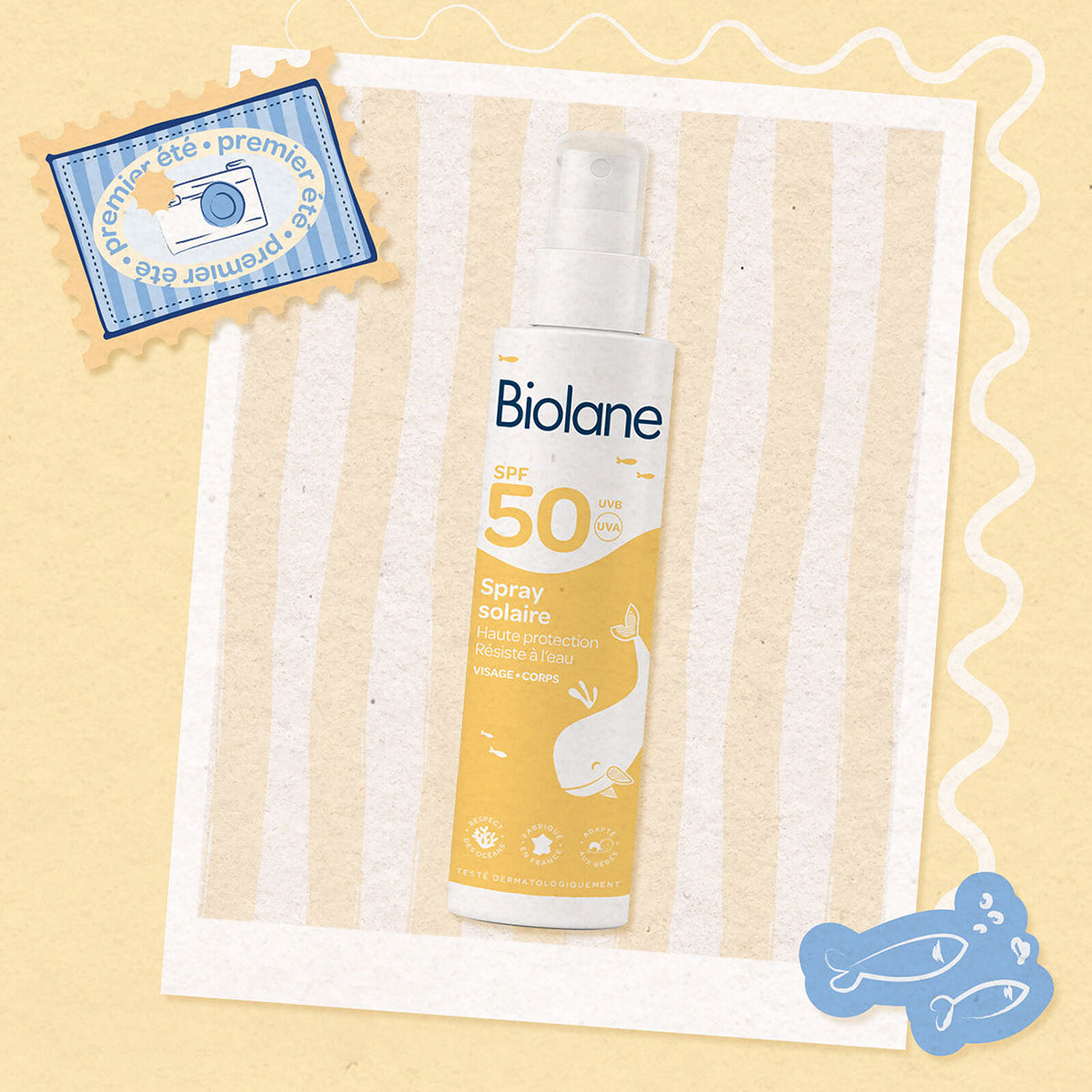 Achat Spray Solaire SPF 50 - 200 ml