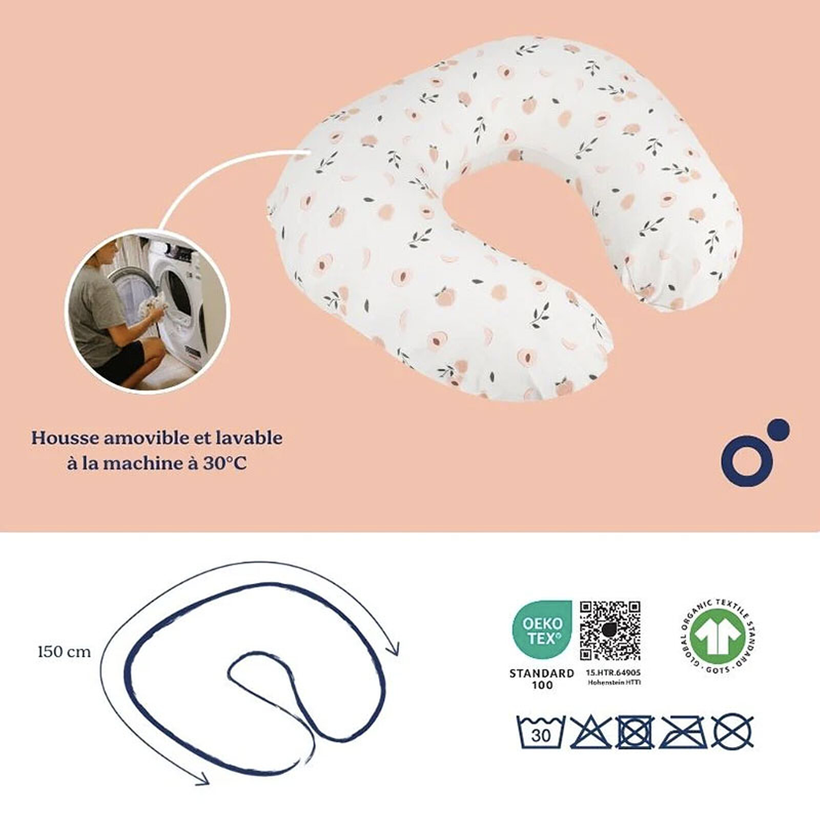 Achat Coussin de Maternité Softy - Peaches