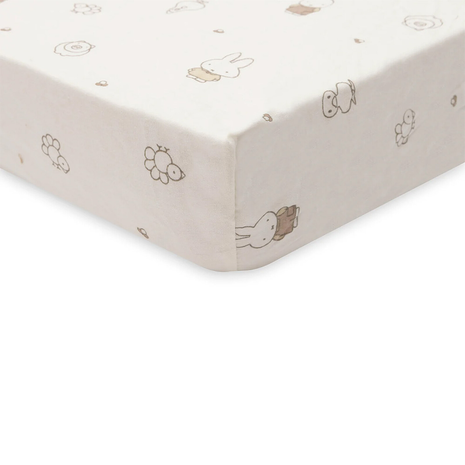 Avis Drap Housse Berceau et Cododo Jersey Miffy Family Farm - 40-50 x 80-90 cm