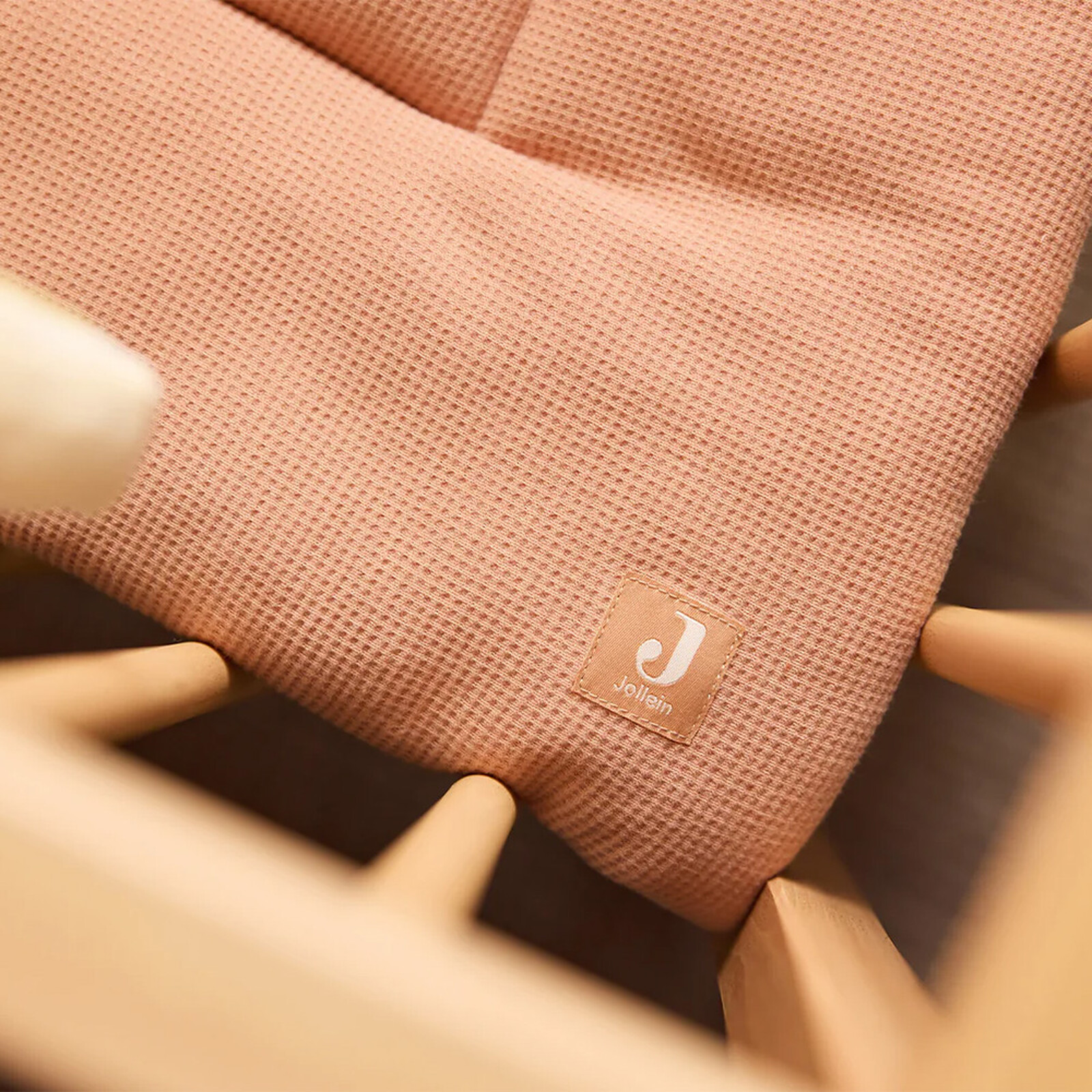 Tapis de Parc Carré Little Waffle - Light Terra Jollein