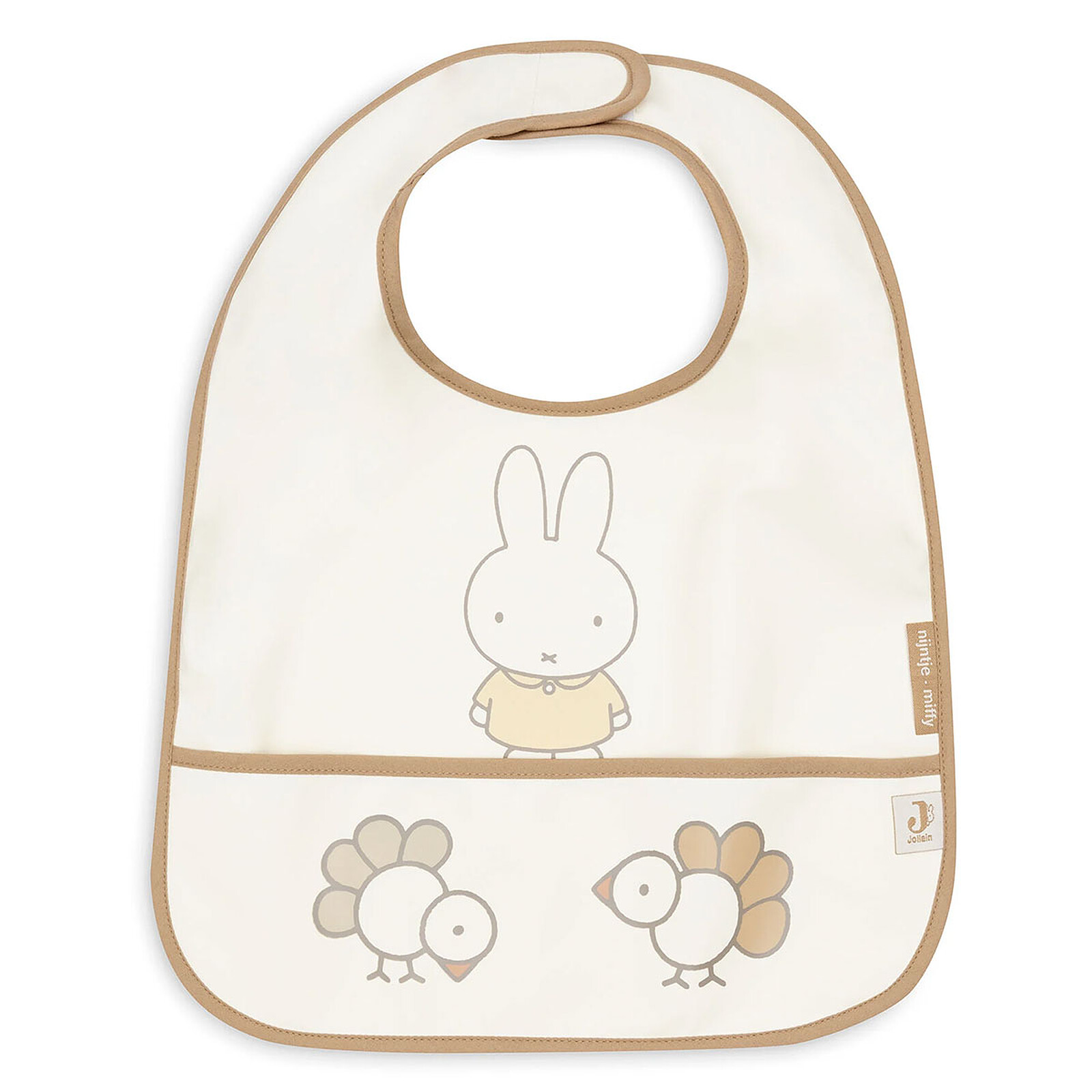 Lot de 2 Bavoirs Imperméables - Miffy Family Farm Jollein