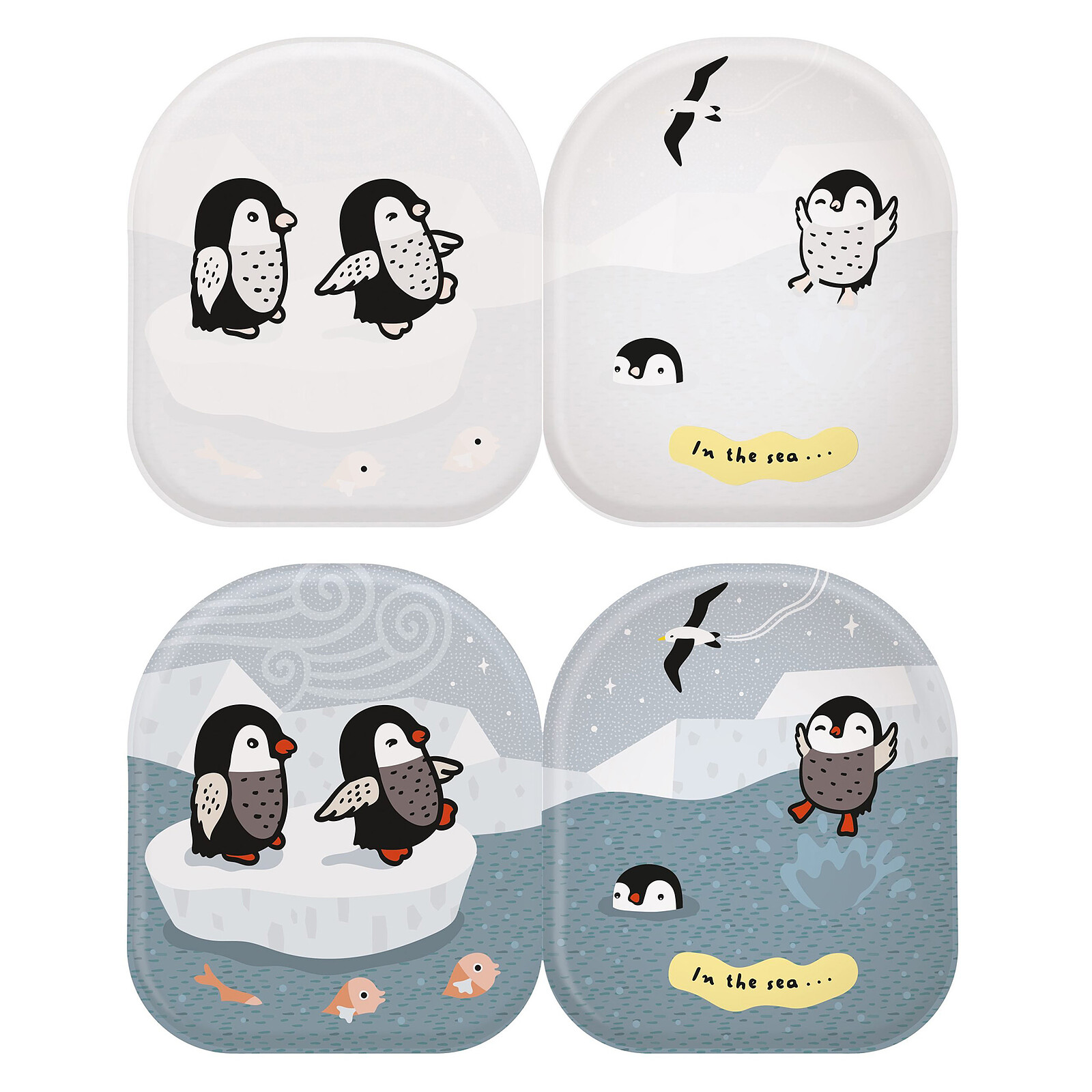 Livre de Bain - Penguin and Friends Wee Gallery