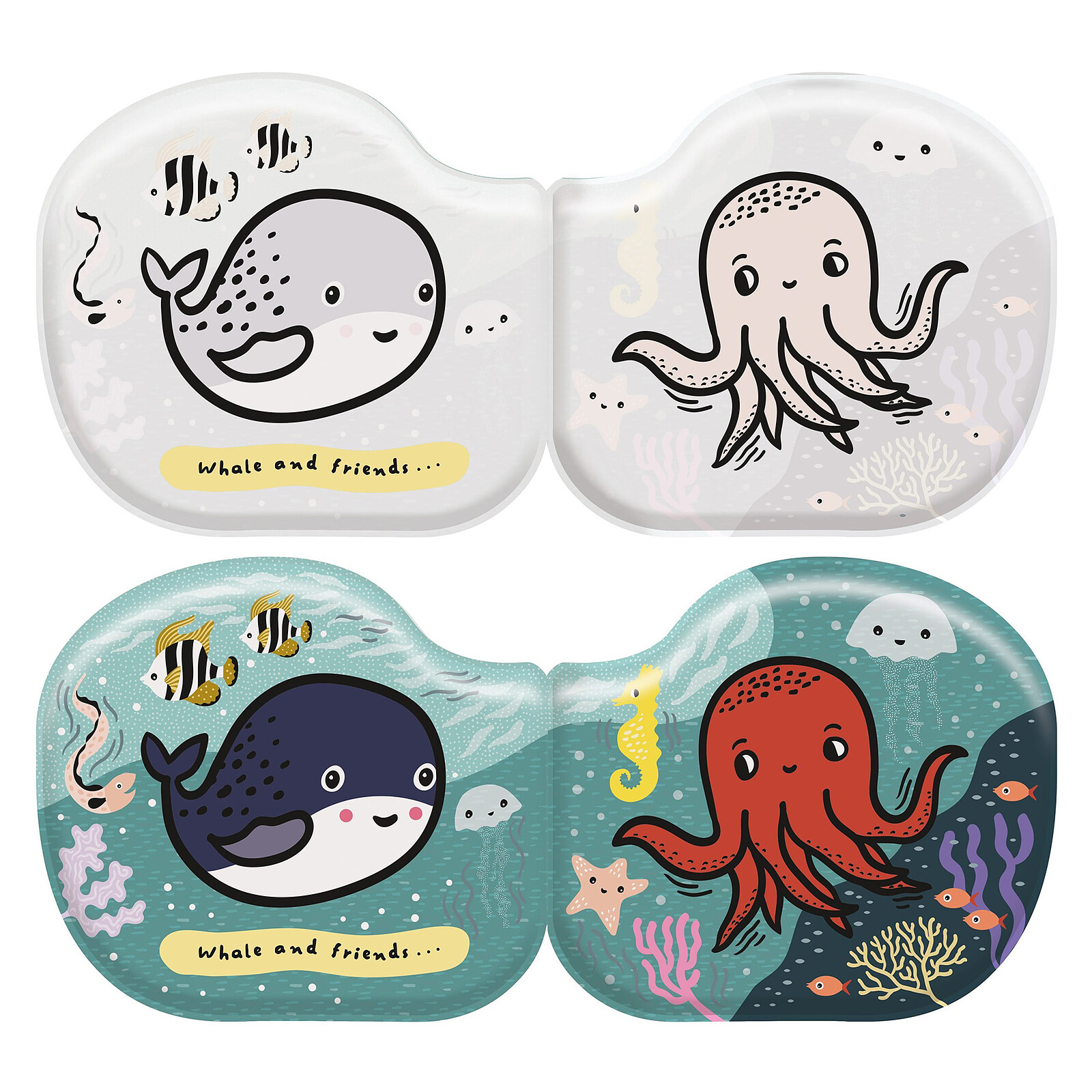 Livre de Bain - Whale and Friends Wee Gallery