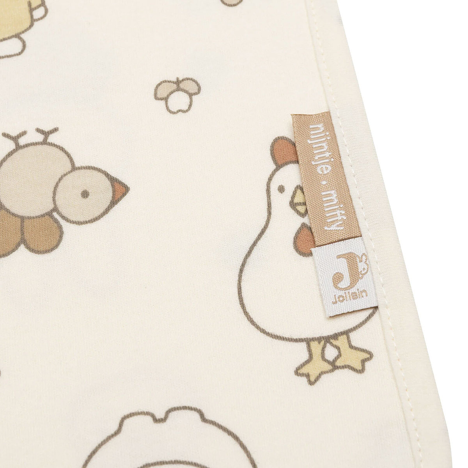 Couverture Berceau Jersey - Miffy Family Farm pas cher