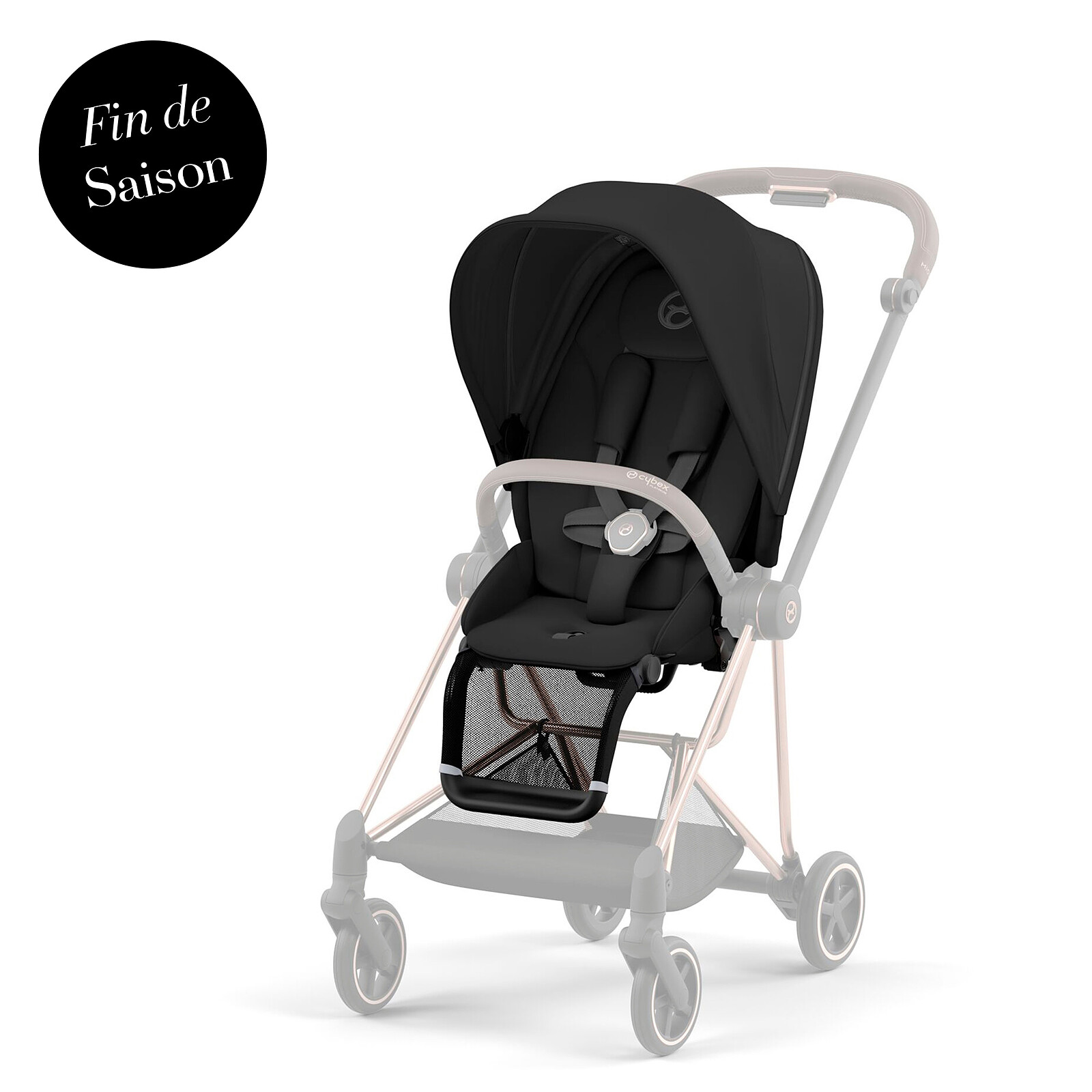Habillage de Siège Mios 3 - Sepia Black Cybex