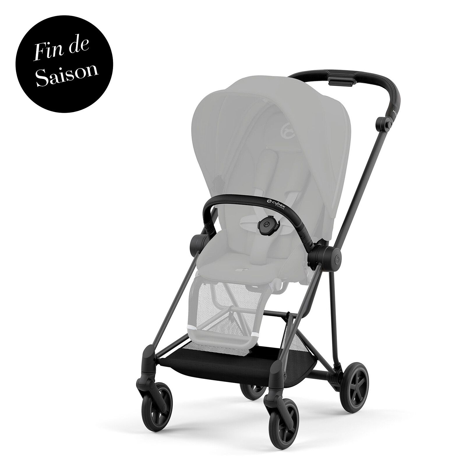 Châssis et Structure de Siège Mios 3 - Matt Black Cybex