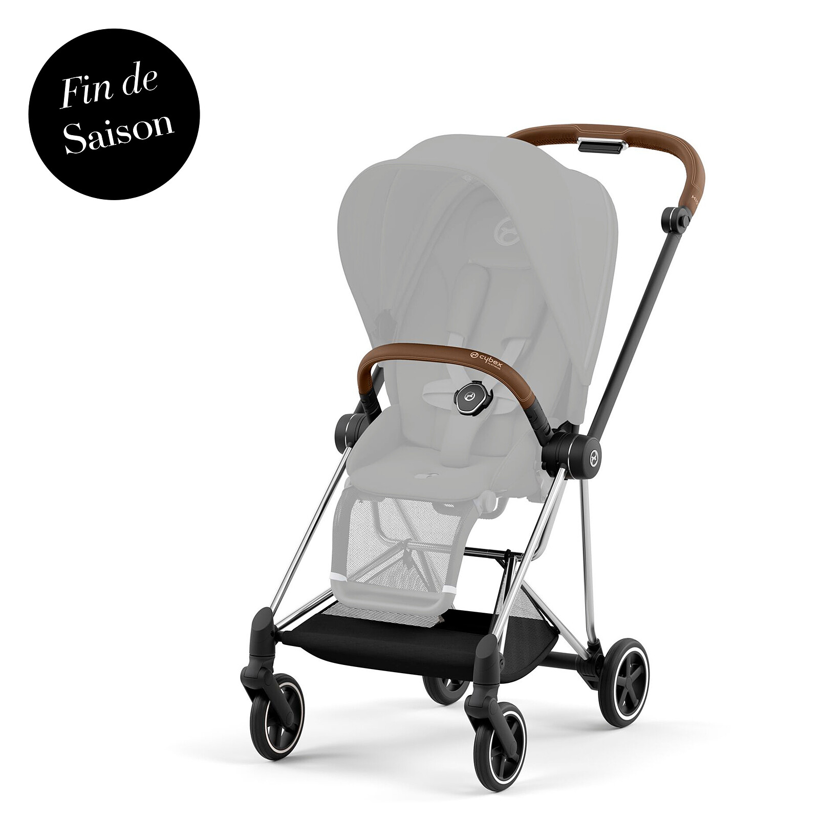 Châssis et Structure de Siège Mios 3 - Chrome Brown Cybex