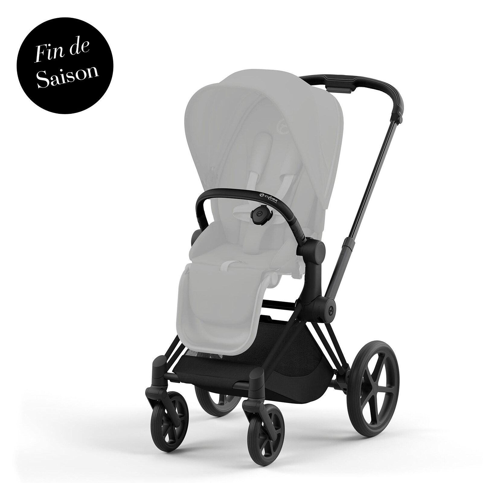 Châssis et Structure de Siège Priam 4 - Matt Black Cybex