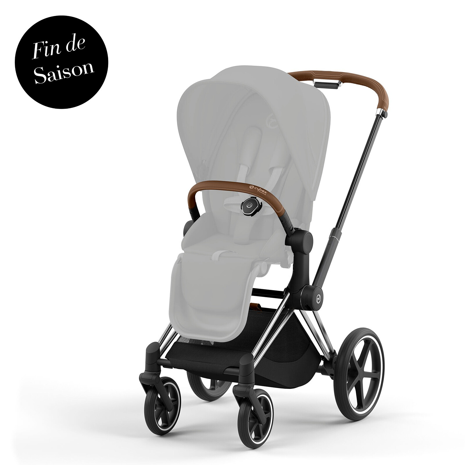 Châssis et Structure de Siège Priam 4 - Chrome Brown Cybex