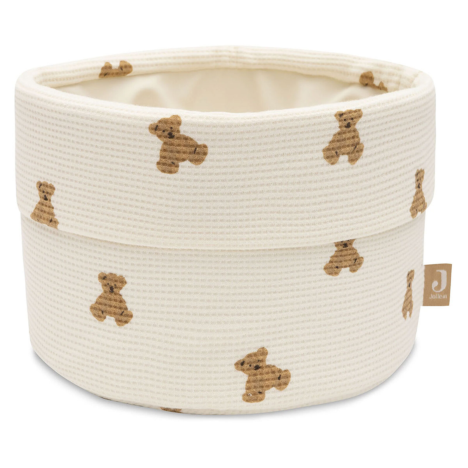 Panier de Rangement Little Waffle - Mini Teddy Bear Jollein