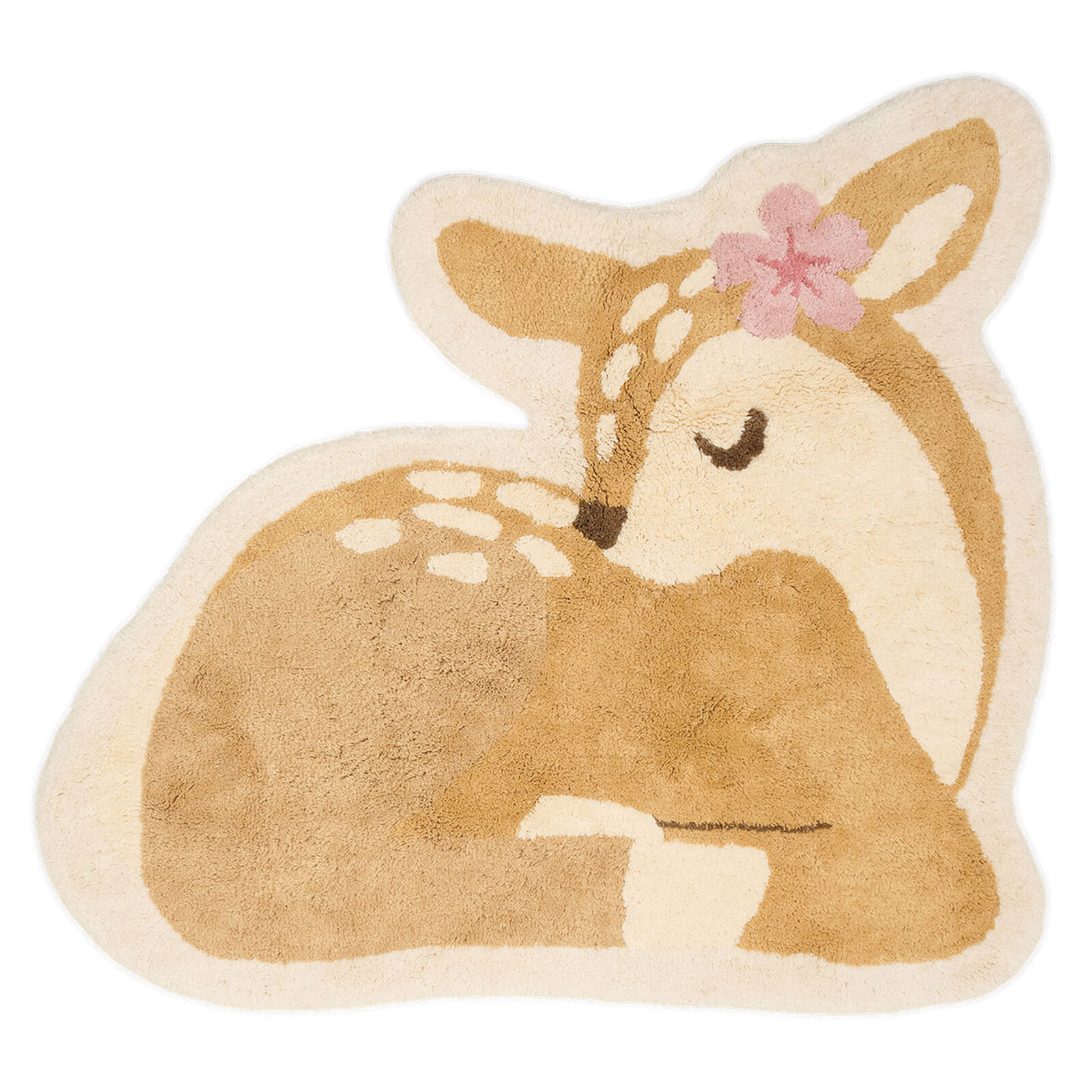 Tapis Fairy Garden Faon - 103 x 110 cm Little Dutch