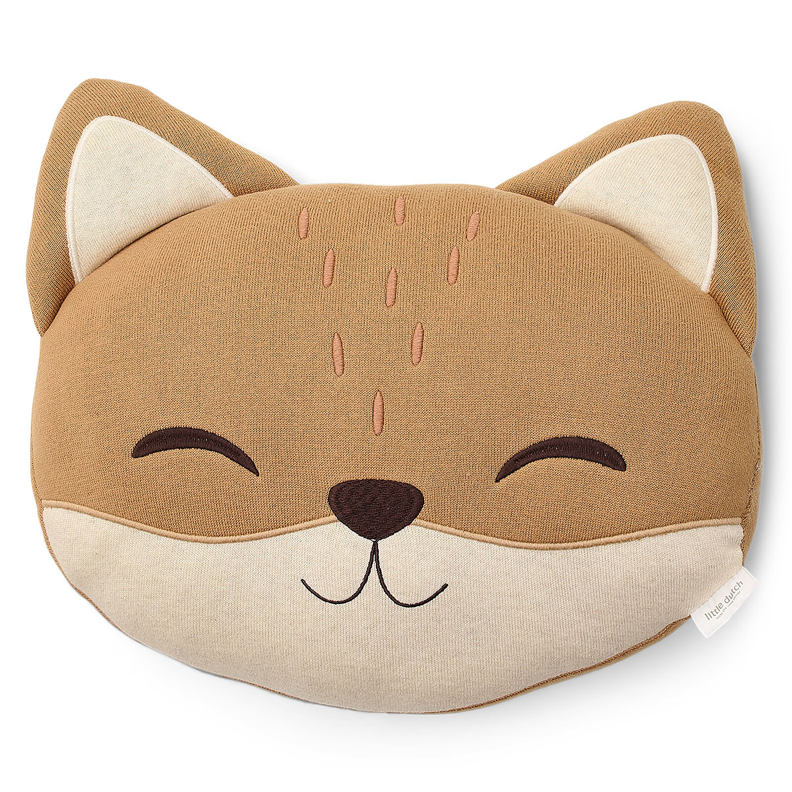 Coussin Tricoté Renard - Forest Friends Little Dutch